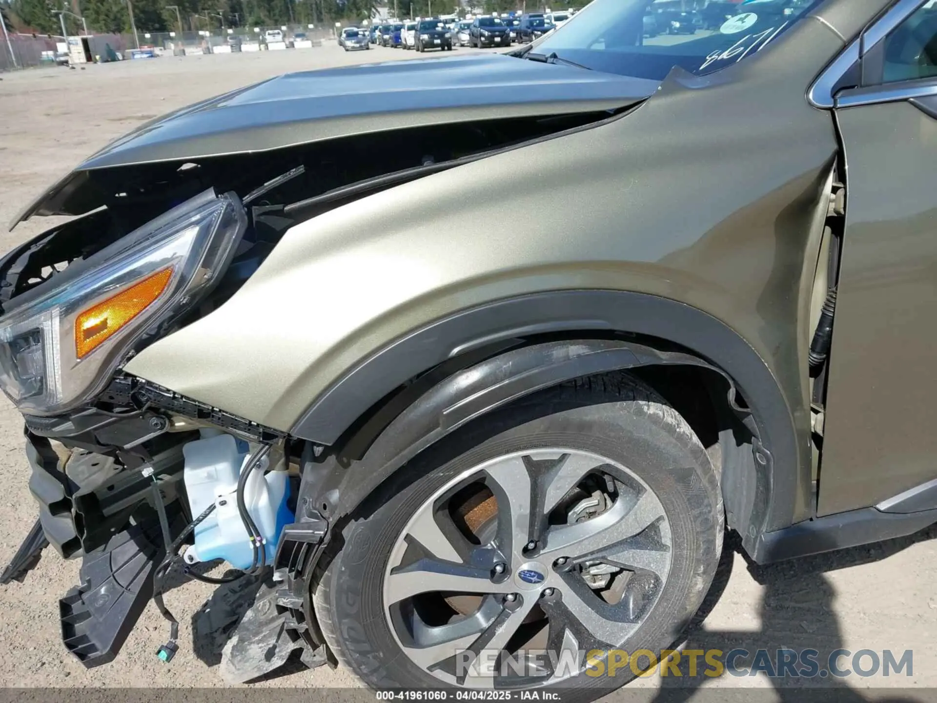 19 fotografías del automóvil dañado 4S4BTGND6N3268671 SUBARU OUTBACK 2022