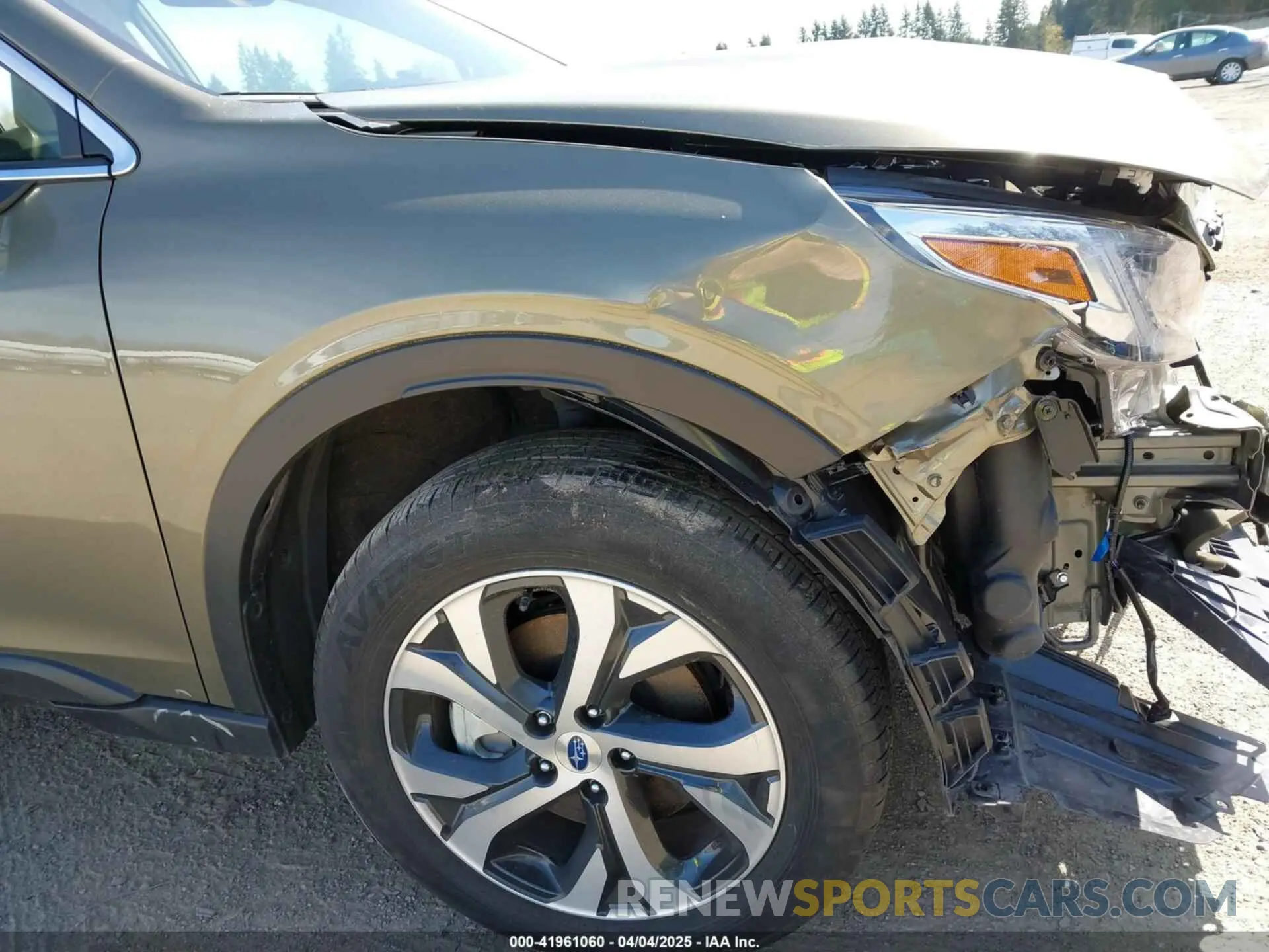 21 fotografías del automóvil dañado 4S4BTGND6N3268671 SUBARU OUTBACK 2022