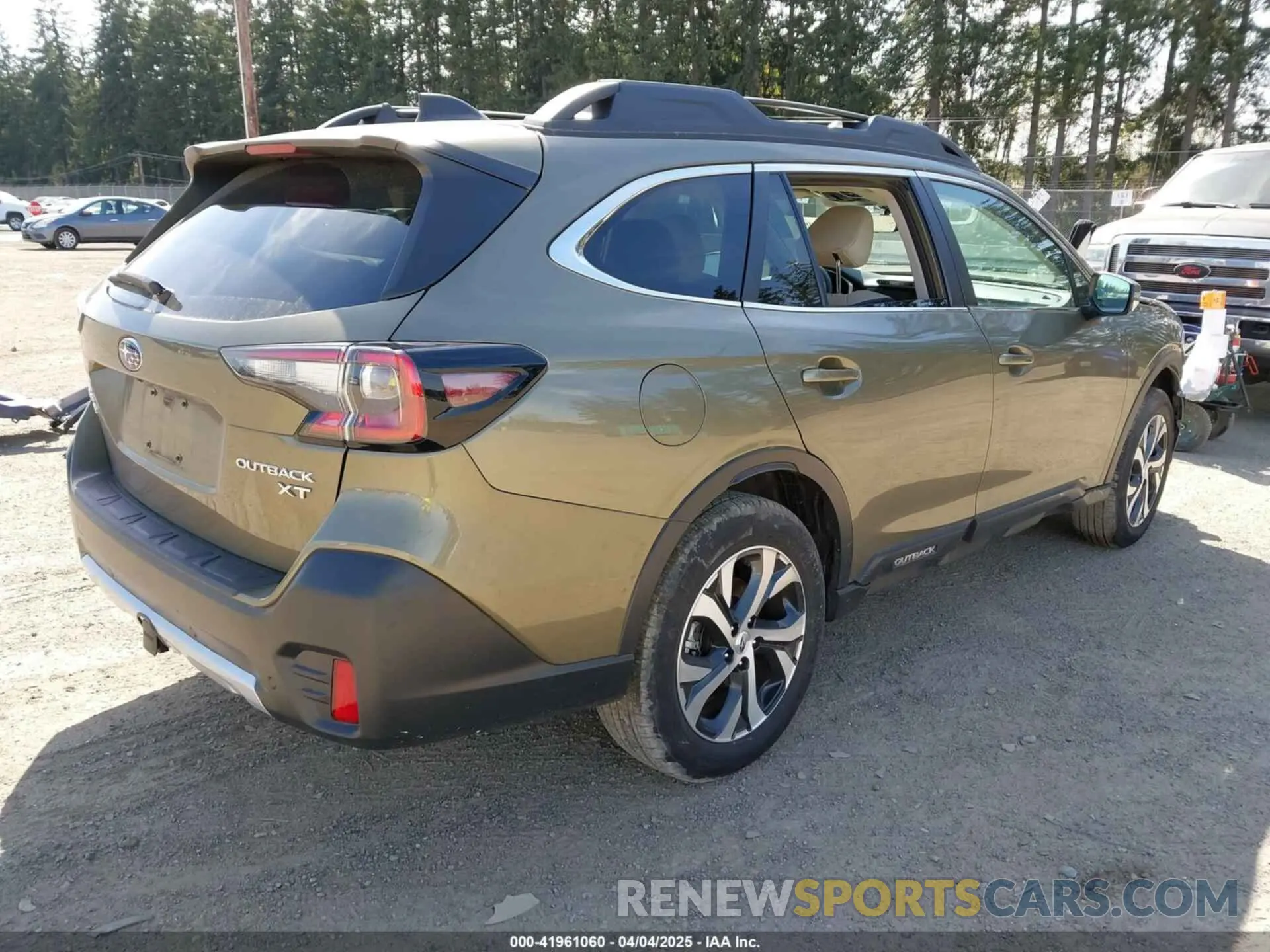 4 fotografías del automóvil dañado 4S4BTGND6N3268671 SUBARU OUTBACK 2022