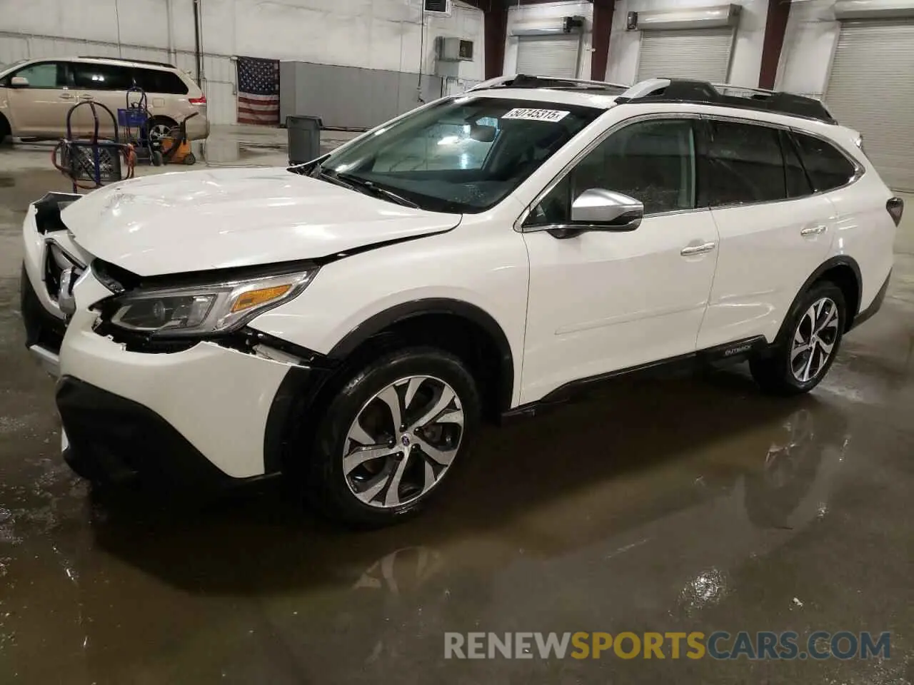 1 fotografías del automóvil dañado 4S4BTGPD3N3279074 SUBARU OUTBACK 2022