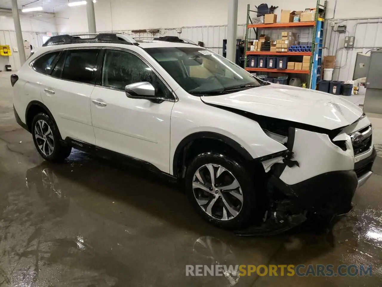 4 fotografías del automóvil dañado 4S4BTGPD3N3279074 SUBARU OUTBACK 2022