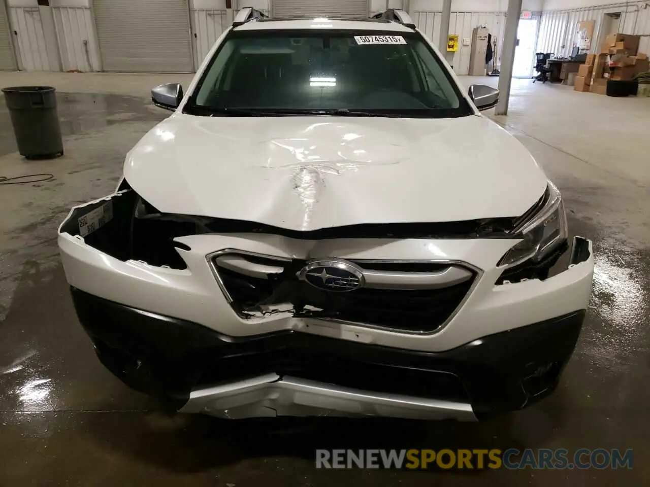 5 fotografías del automóvil dañado 4S4BTGPD3N3279074 SUBARU OUTBACK 2022