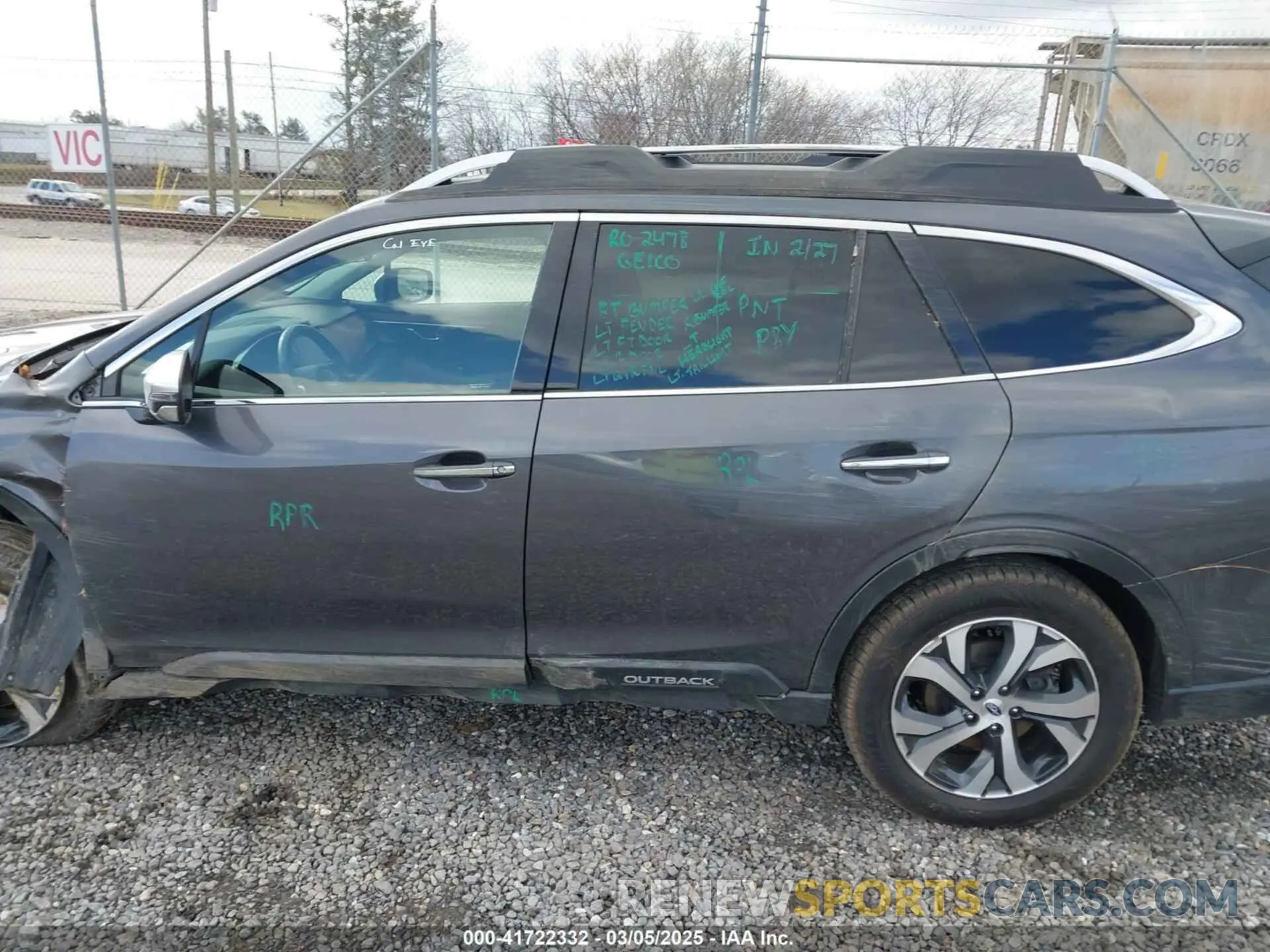 15 fotografías del automóvil dañado 4S4BTGPD6N3203977 SUBARU OUTBACK 2022