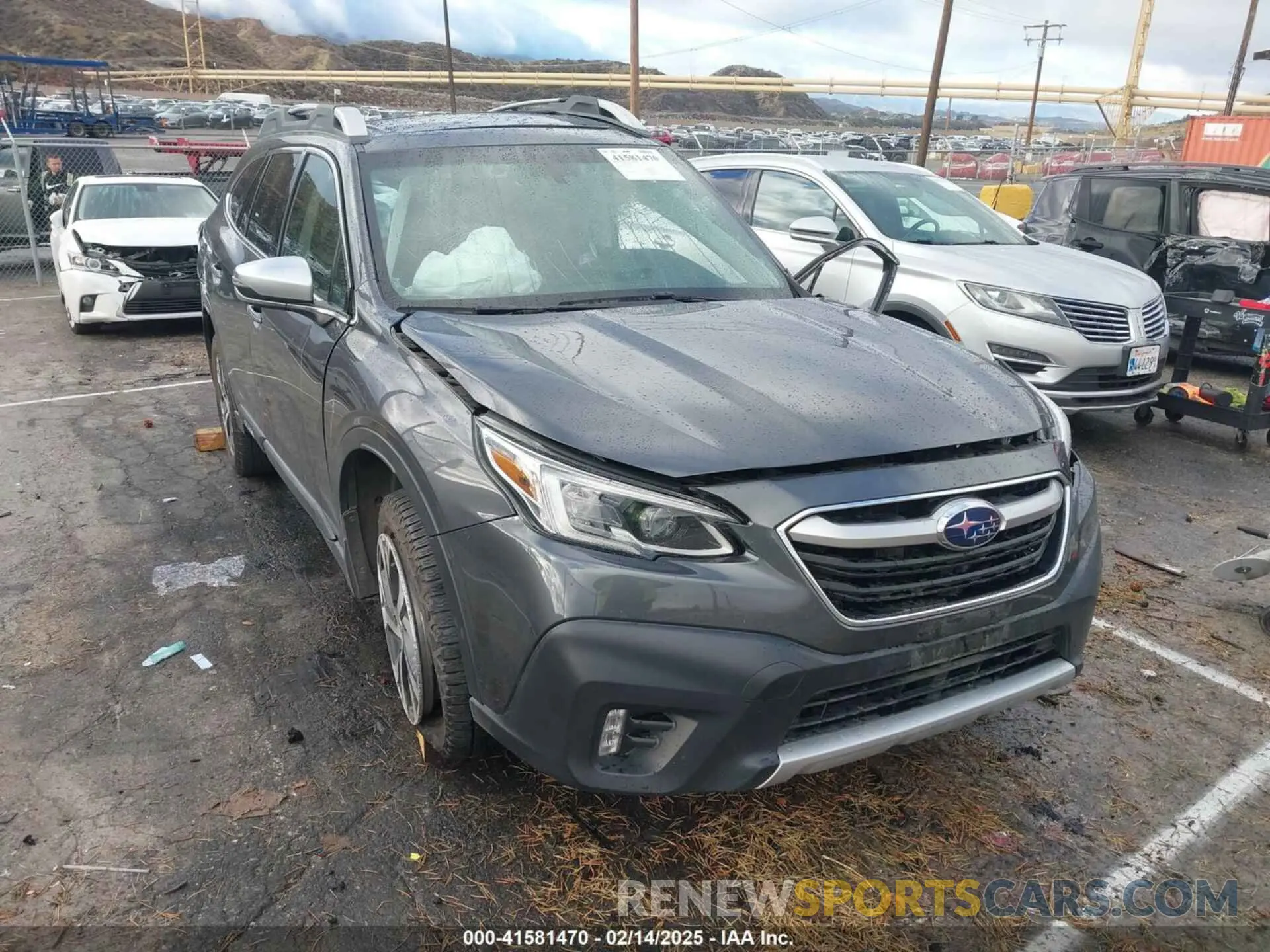 1 fotografías del automóvil dañado 4S4BTGPD7N3107081 SUBARU OUTBACK 2022