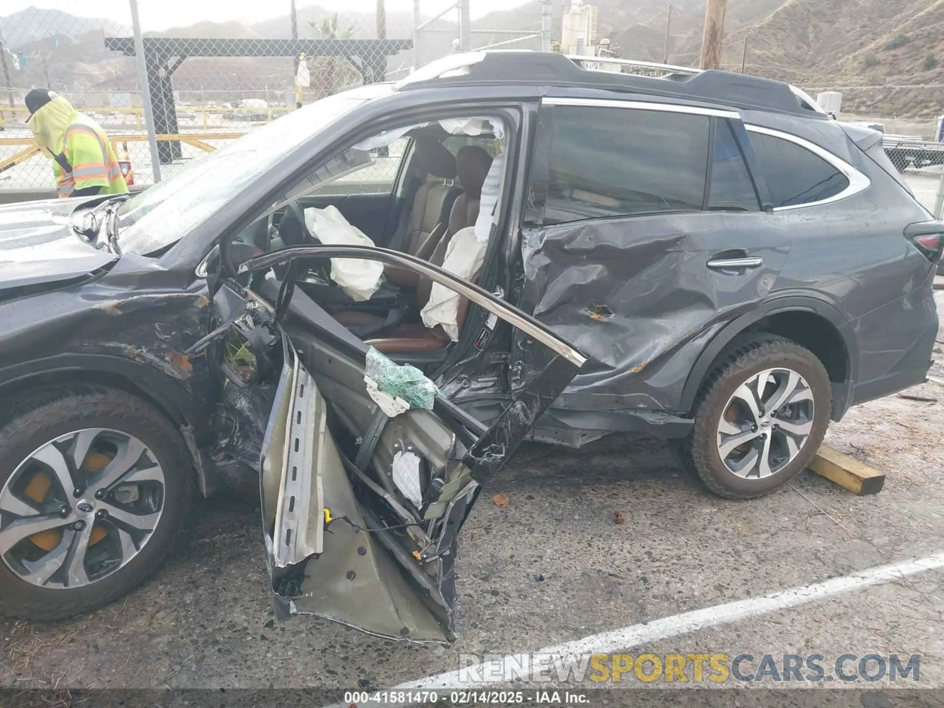 6 fotografías del automóvil dañado 4S4BTGPD7N3107081 SUBARU OUTBACK 2022