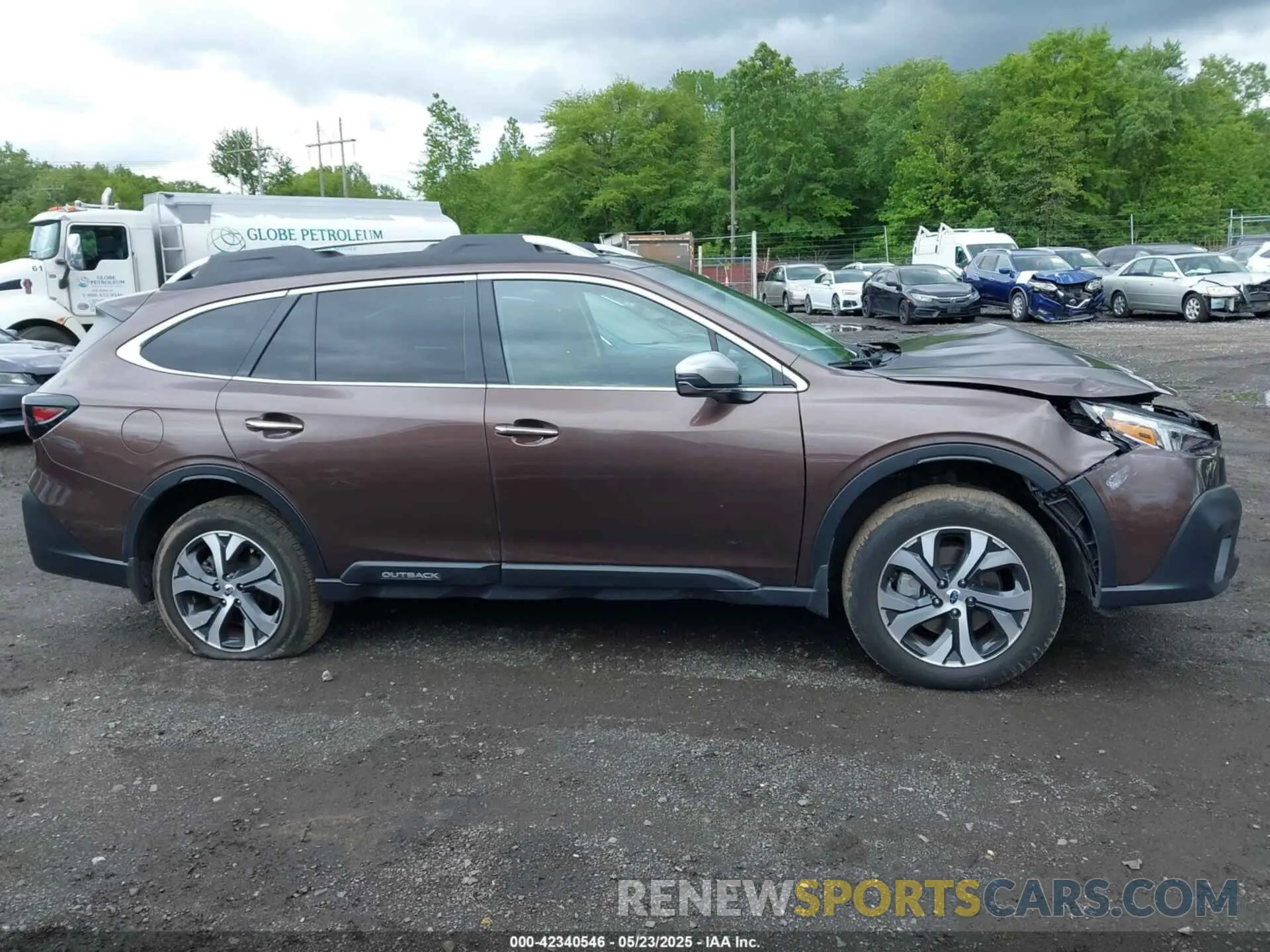 13 fotografías del automóvil dañado 4S4BTGPD8N3104545 SUBARU OUTBACK 2022