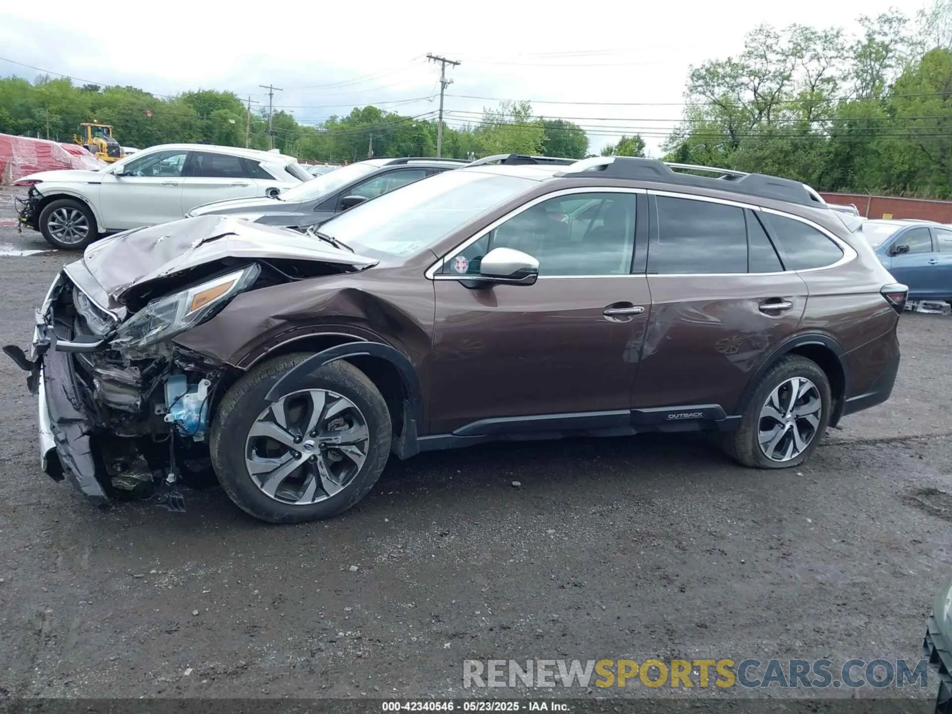 14 fotografías del automóvil dañado 4S4BTGPD8N3104545 SUBARU OUTBACK 2022
