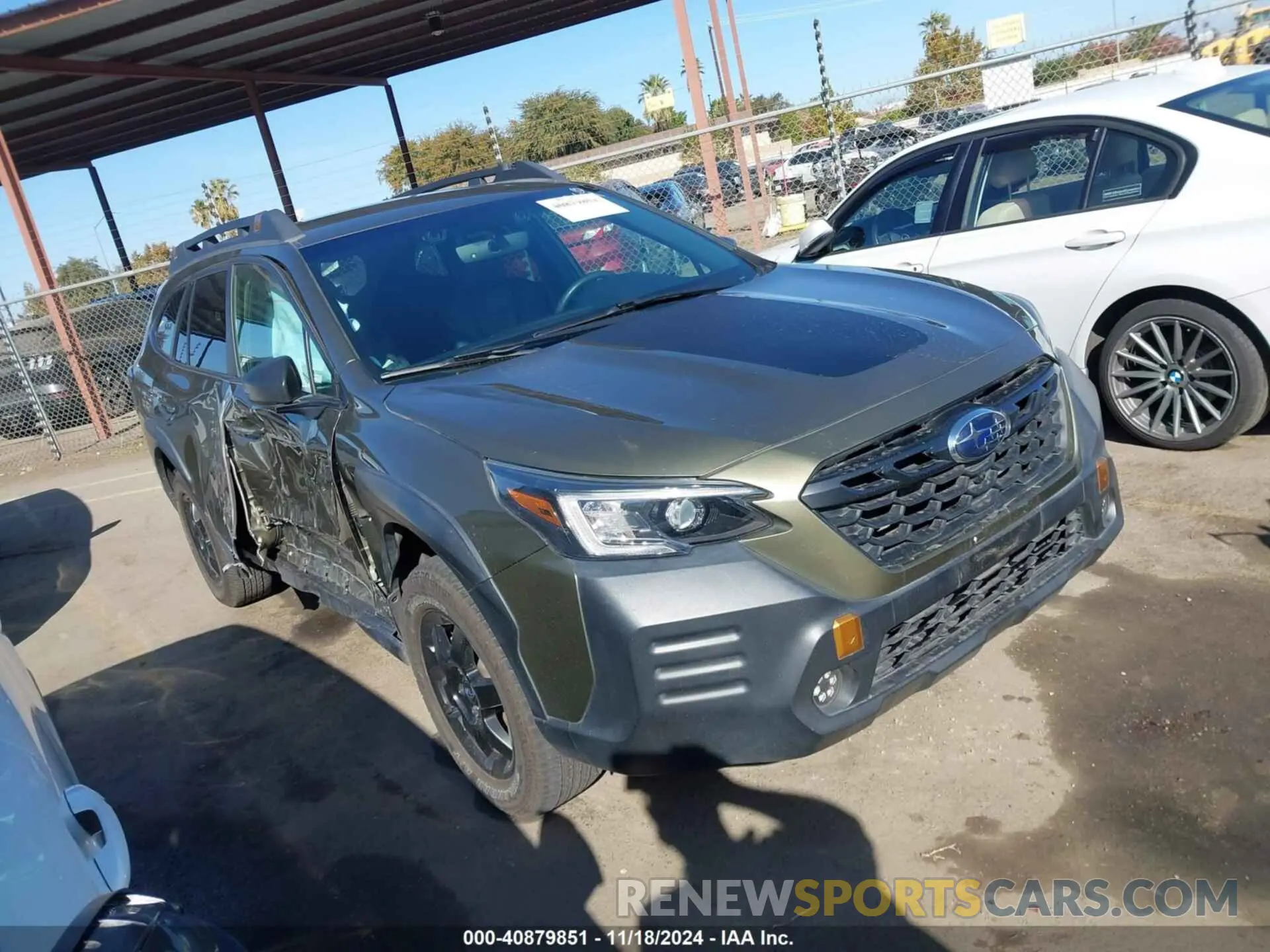 1 fotografías del automóvil dañado 4S4BTGSD1N3160303 SUBARU OUTBACK 2022