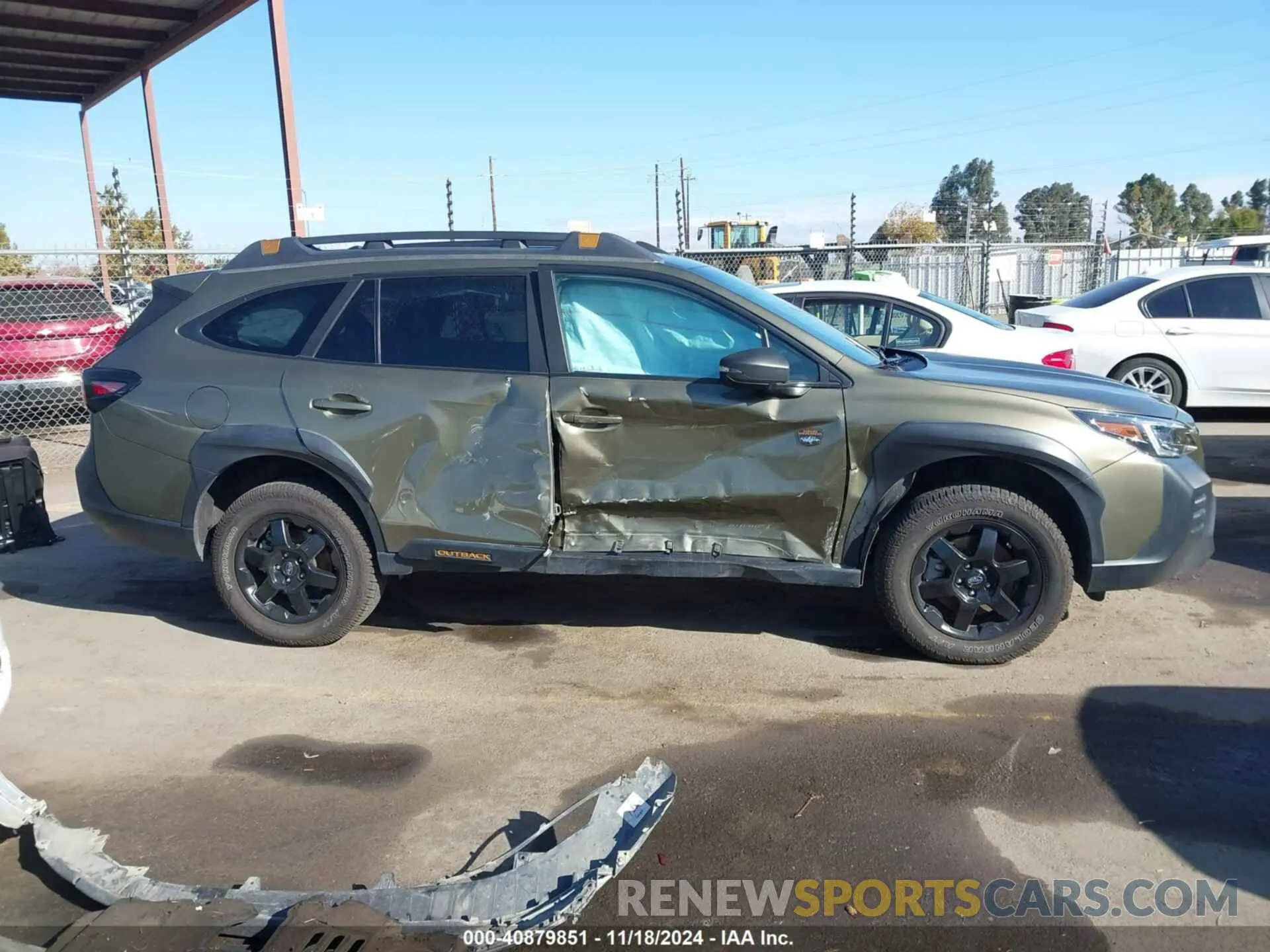 13 fotografías del automóvil dañado 4S4BTGSD1N3160303 SUBARU OUTBACK 2022