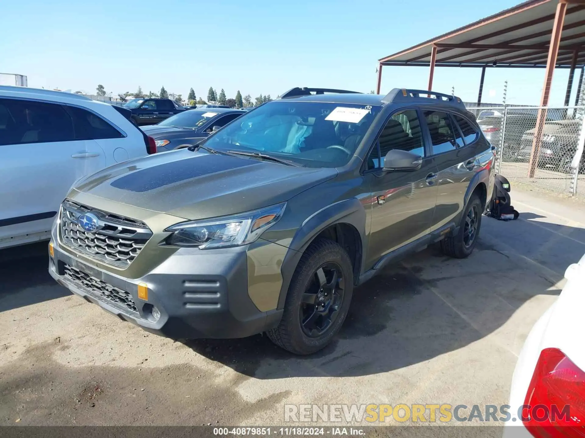 2 fotografías del automóvil dañado 4S4BTGSD1N3160303 SUBARU OUTBACK 2022