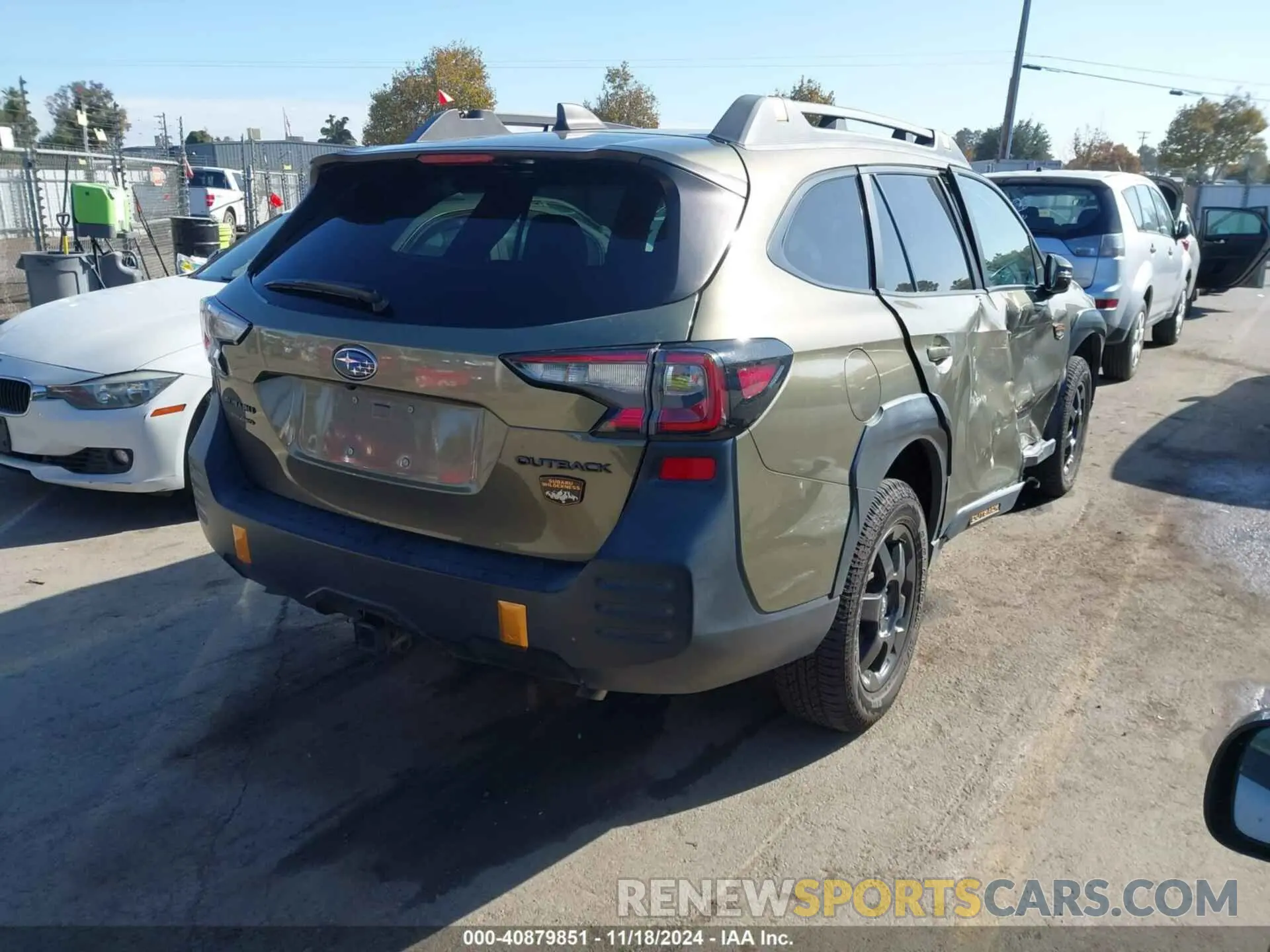 4 fotografías del automóvil dañado 4S4BTGSD1N3160303 SUBARU OUTBACK 2022
