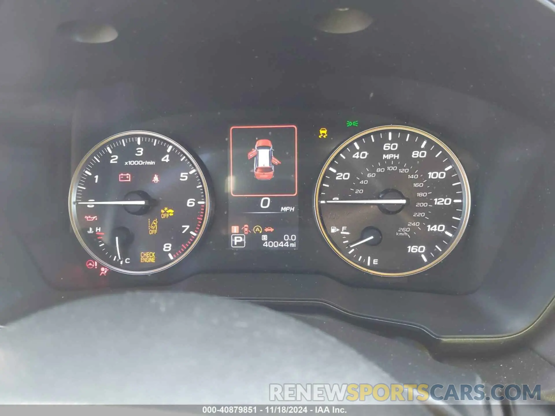 7 fotografías del automóvil dañado 4S4BTGSD1N3160303 SUBARU OUTBACK 2022