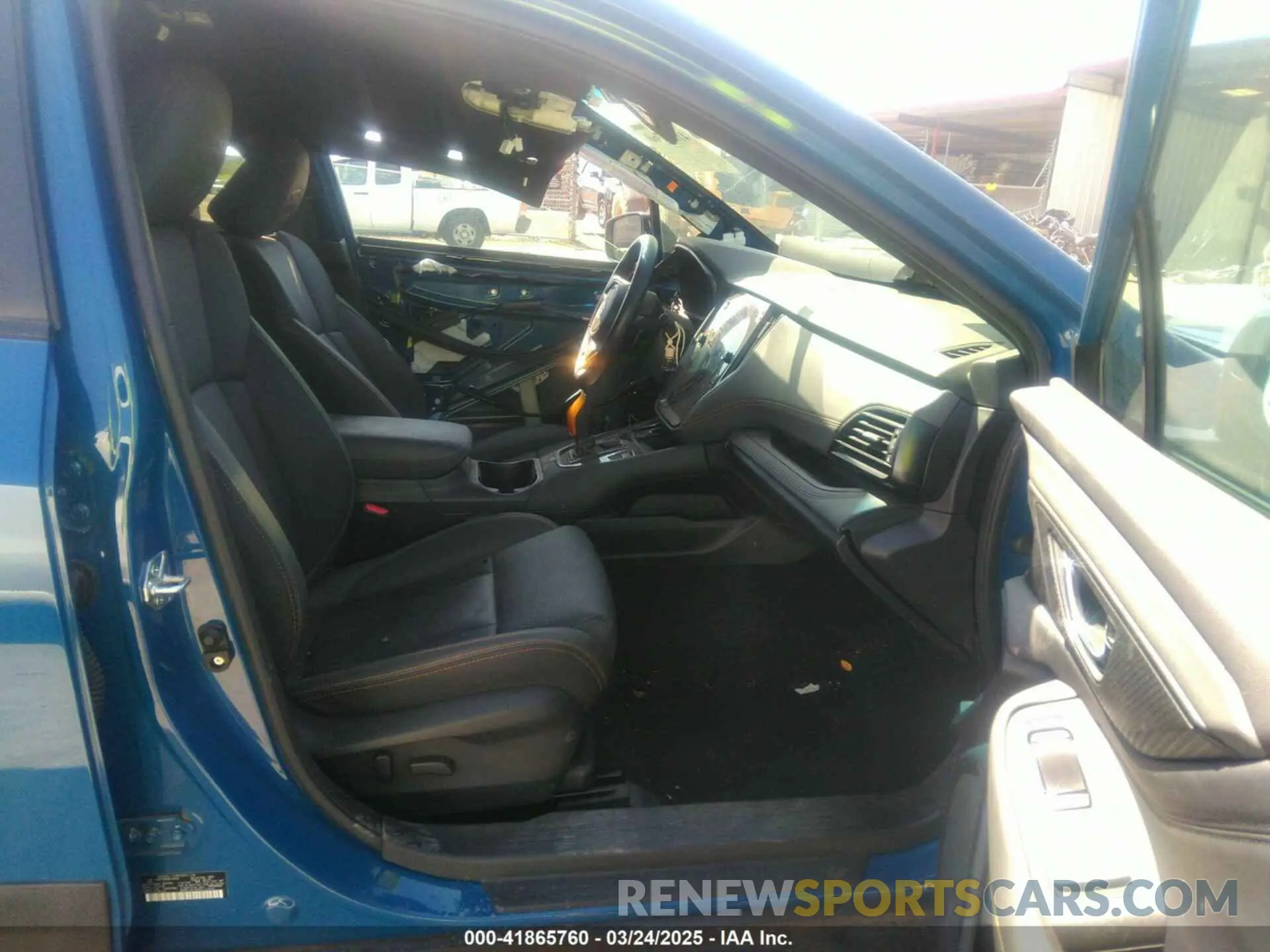 5 fotografías del automóvil dañado 4S4BTGSD3N3142241 SUBARU OUTBACK 2022