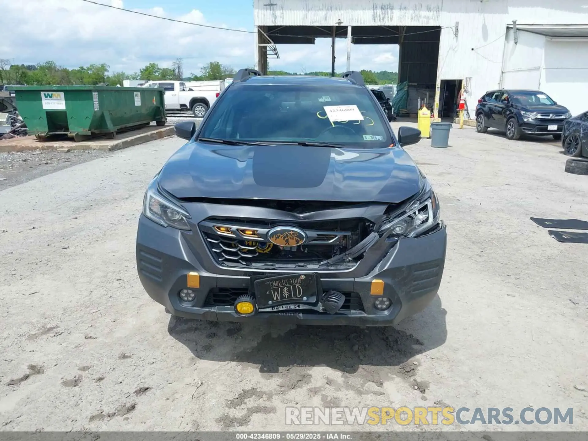 12 fotografías del automóvil dañado 4S4BTGUD6N3249555 SUBARU OUTBACK 2022