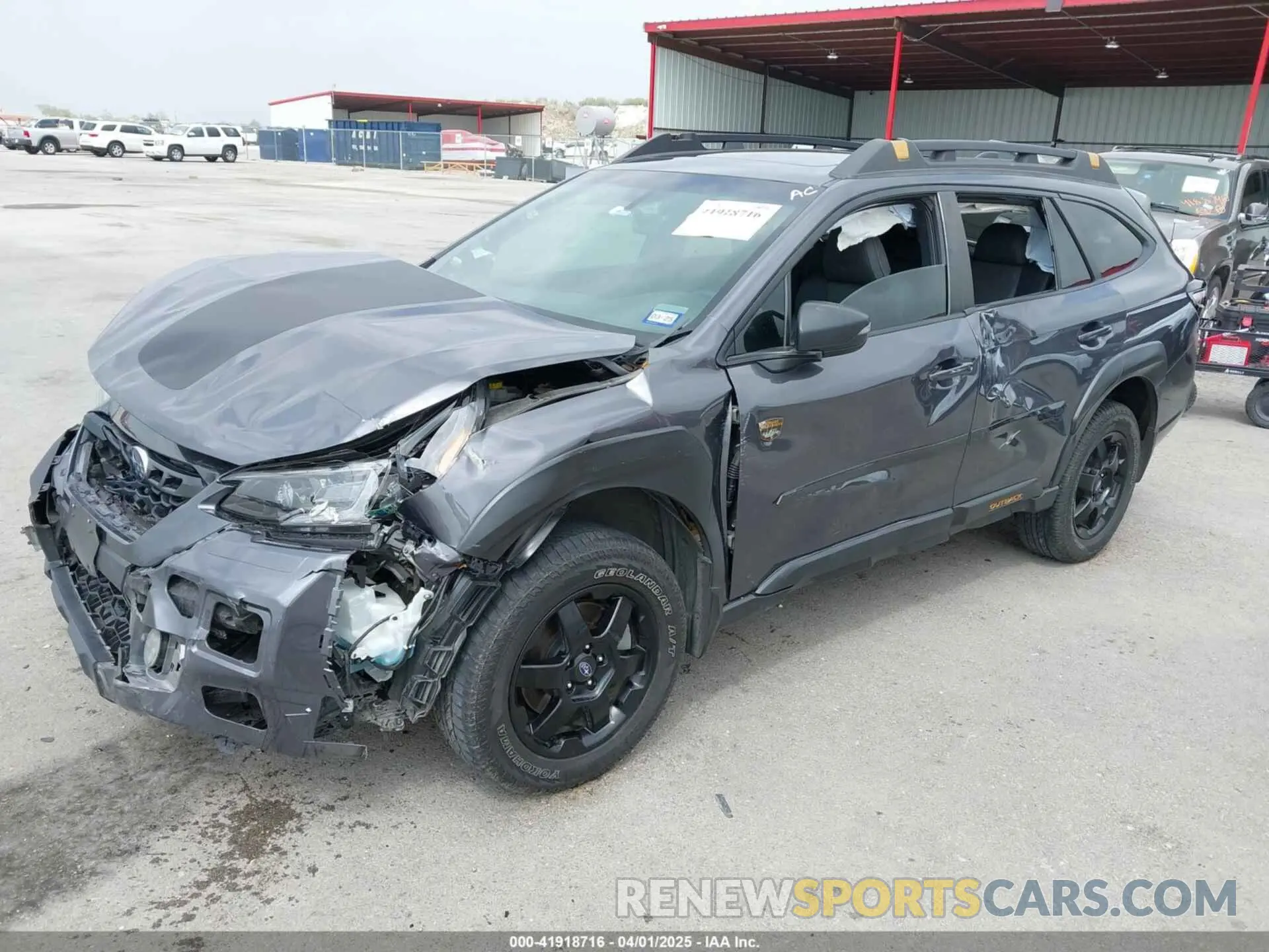 2 fotografías del automóvil dañado 4S4BTGUD7N3216208 SUBARU OUTBACK 2022