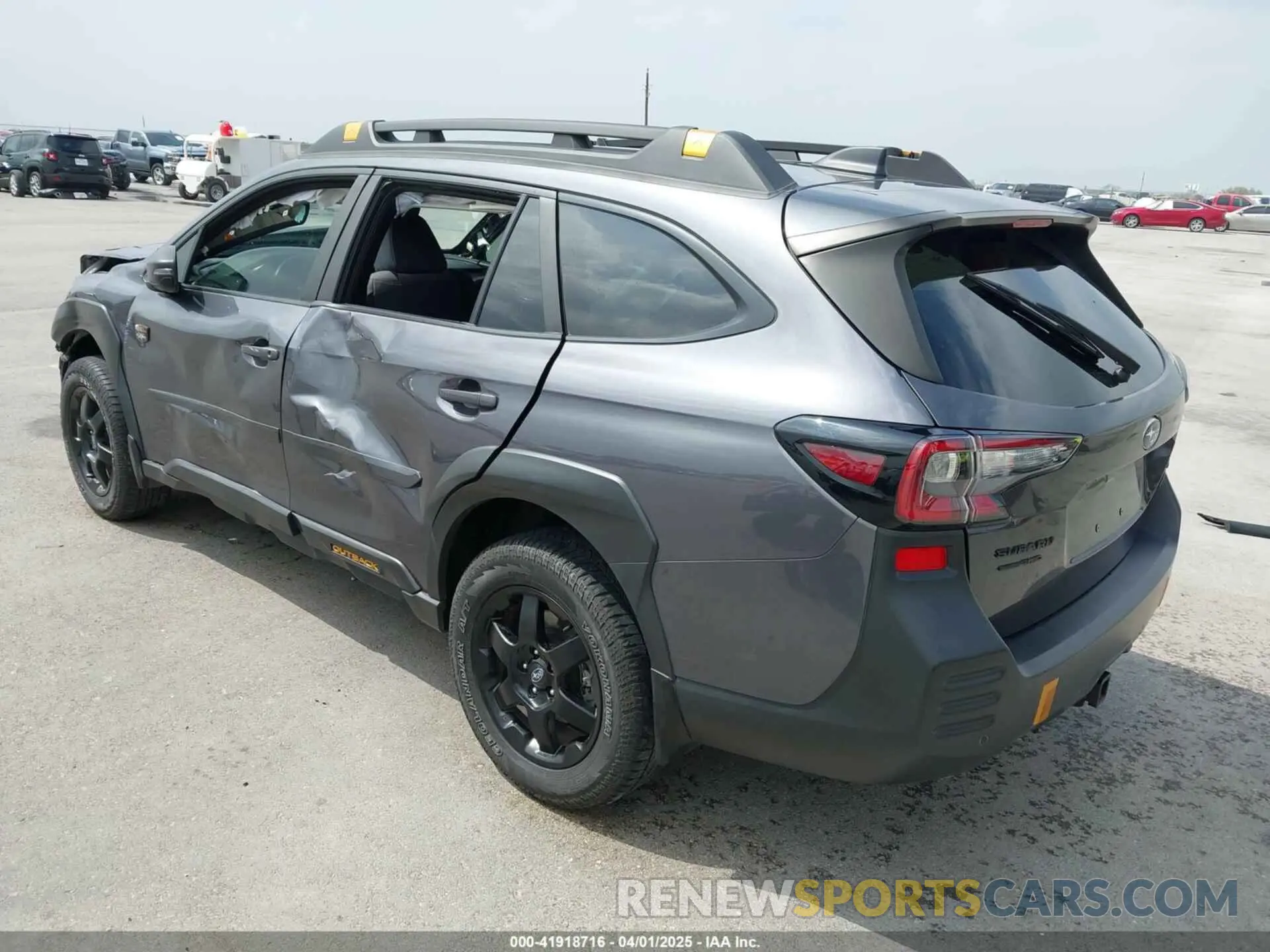 3 fotografías del automóvil dañado 4S4BTGUD7N3216208 SUBARU OUTBACK 2022