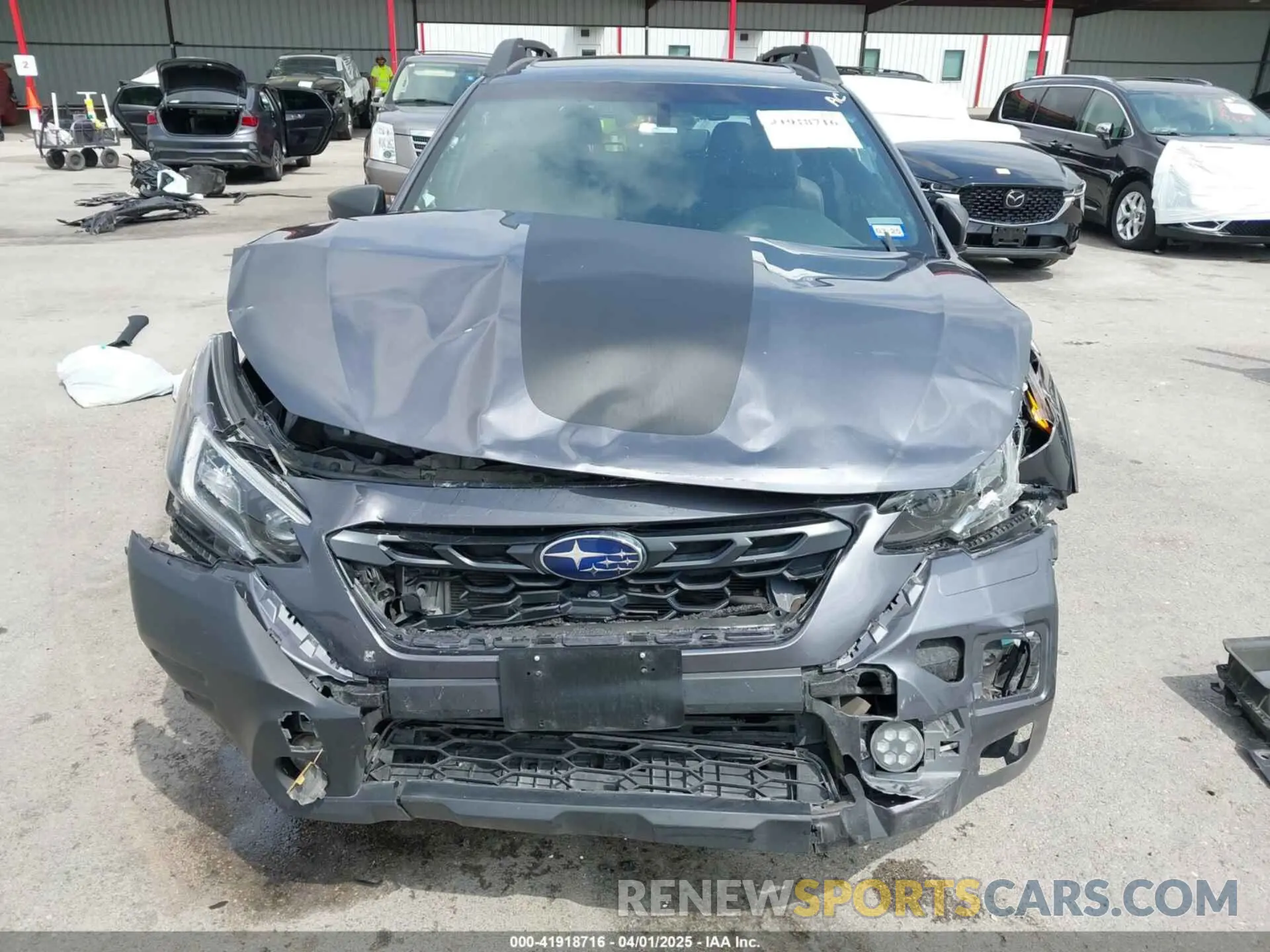 6 fotografías del automóvil dañado 4S4BTGUD7N3216208 SUBARU OUTBACK 2022