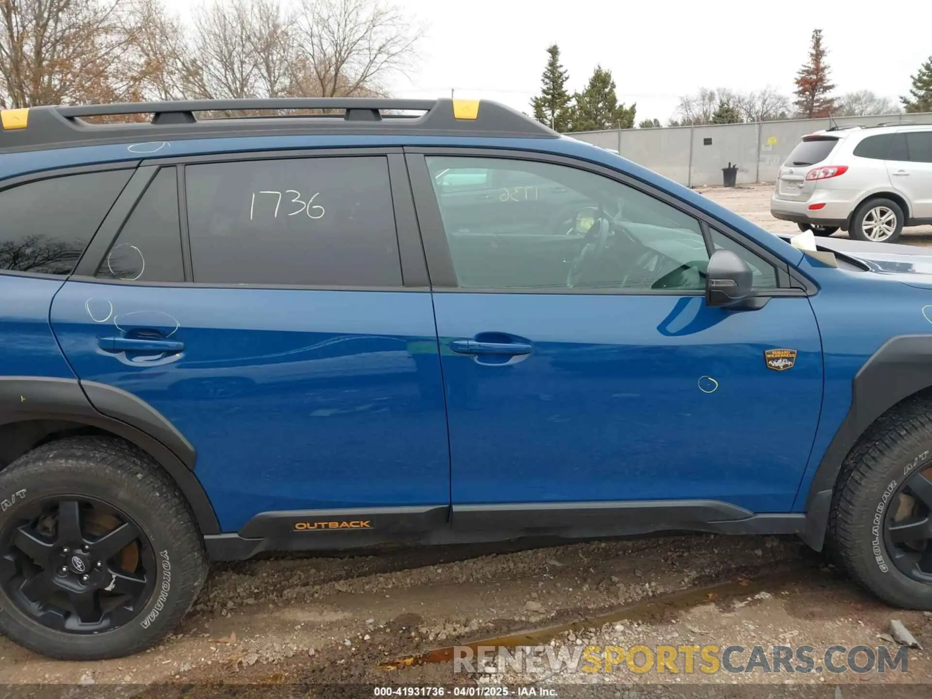 14 fotografías del automóvil dañado 4S4BTGUDXN3182443 SUBARU OUTBACK 2022