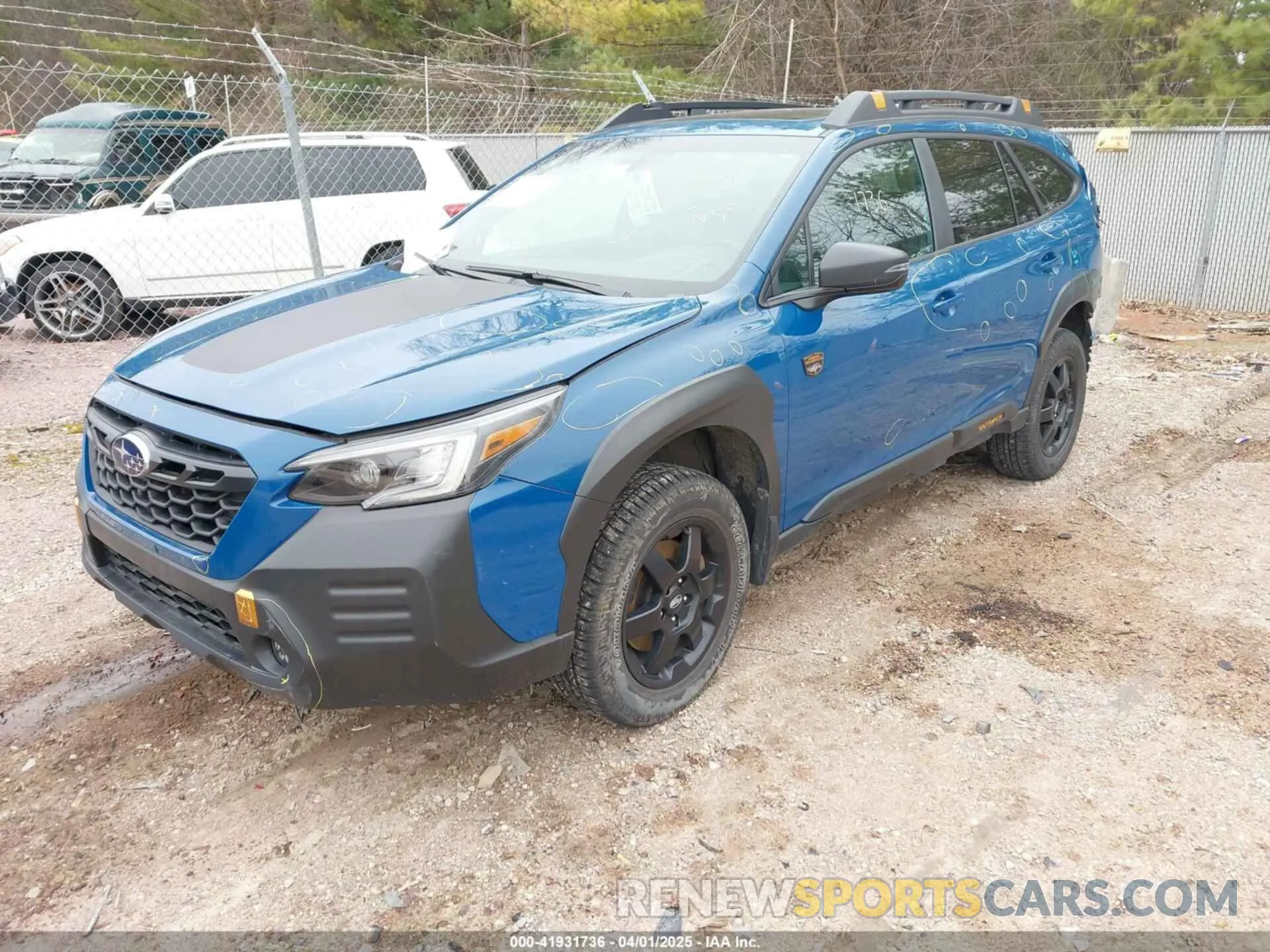 2 fotografías del automóvil dañado 4S4BTGUDXN3182443 SUBARU OUTBACK 2022