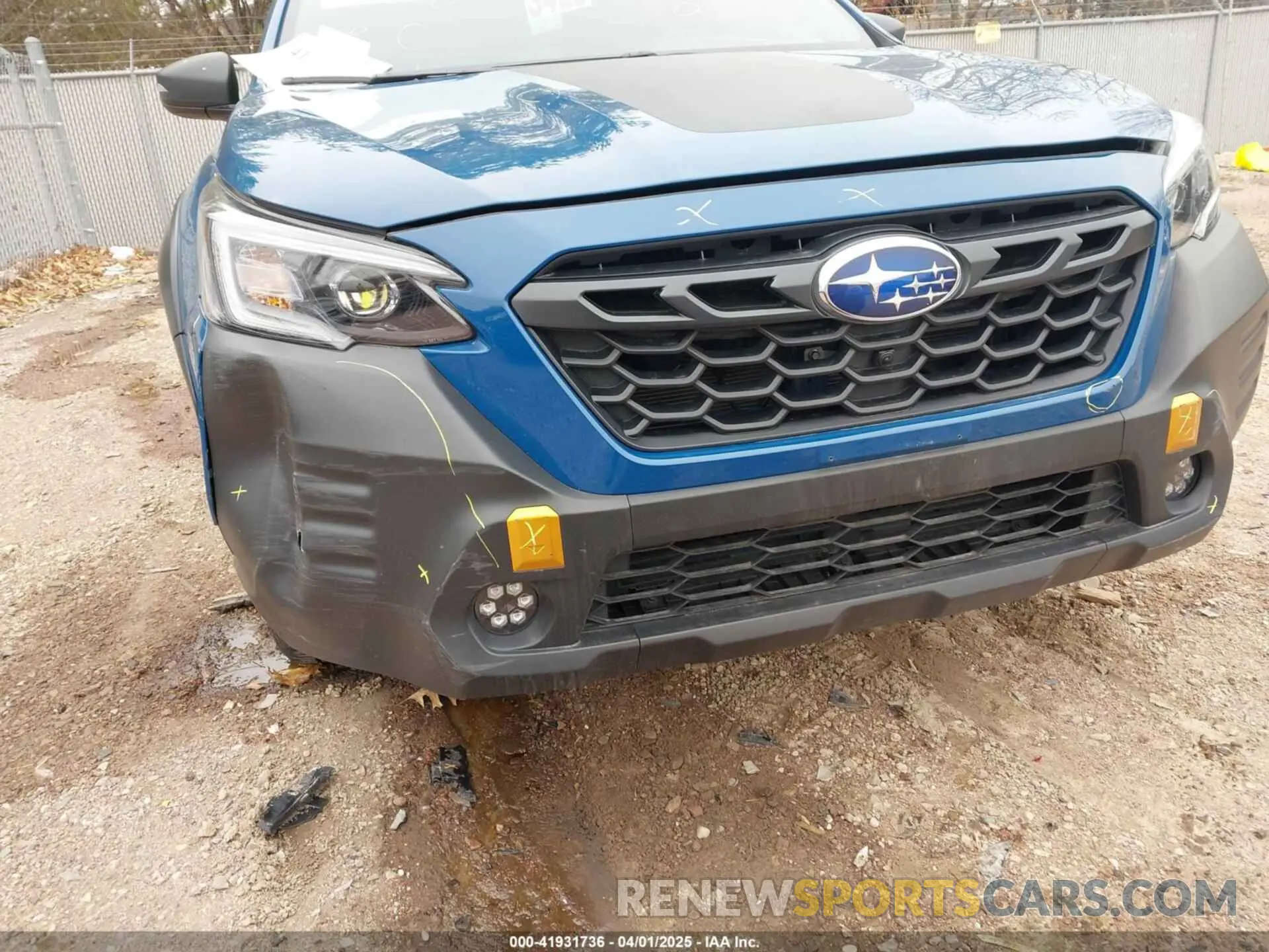 20 fotografías del automóvil dañado 4S4BTGUDXN3182443 SUBARU OUTBACK 2022