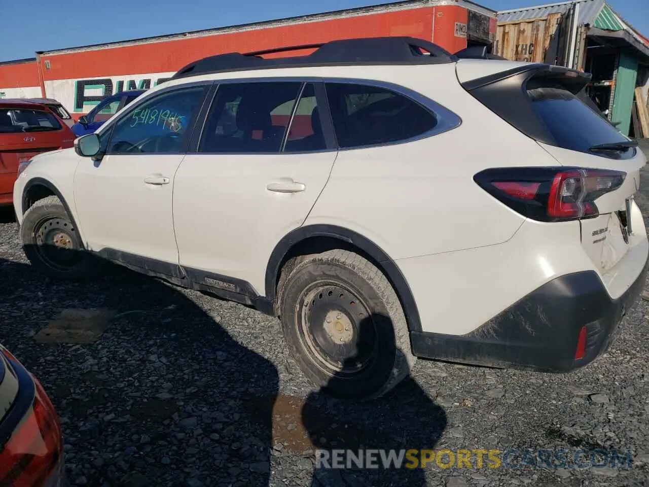 2 fotografías del automóvil dañado 4S4BTHND0N3239401 SUBARU OUTBACK 2022
