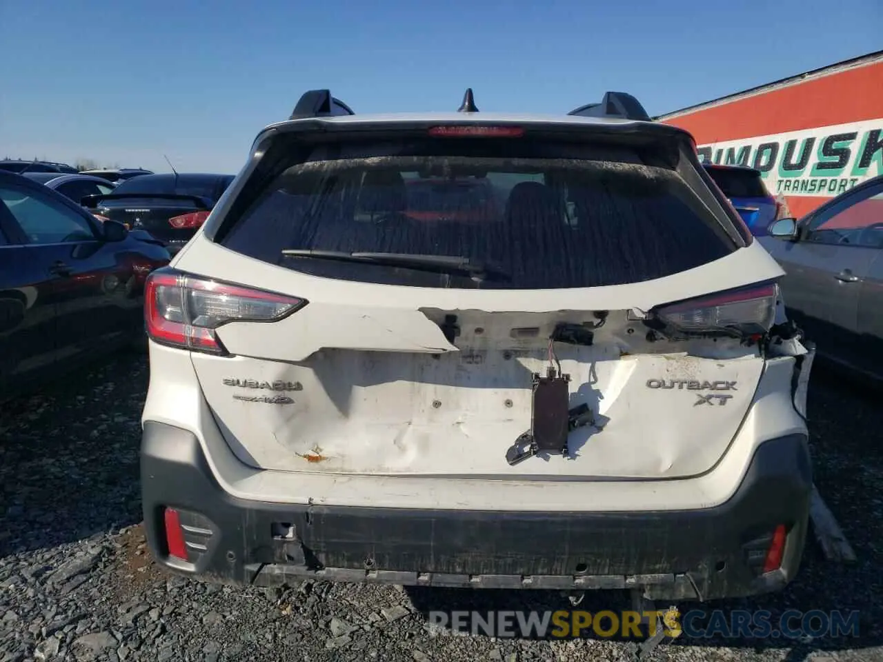 6 fotografías del automóvil dañado 4S4BTHND0N3239401 SUBARU OUTBACK 2022