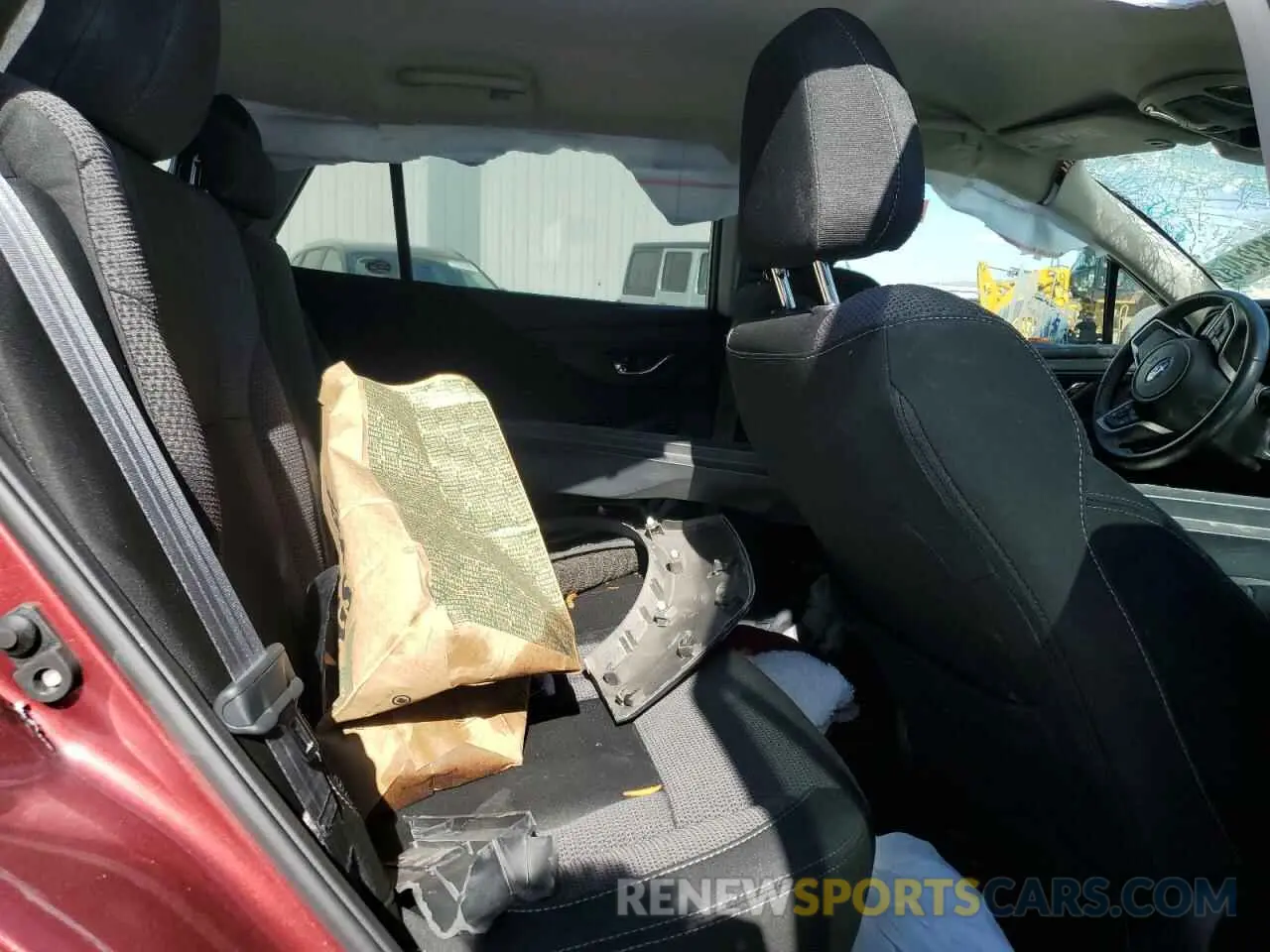 10 fotografías del automóvil dañado 4S4BTACC1P3173073 SUBARU OUTBACK 2023