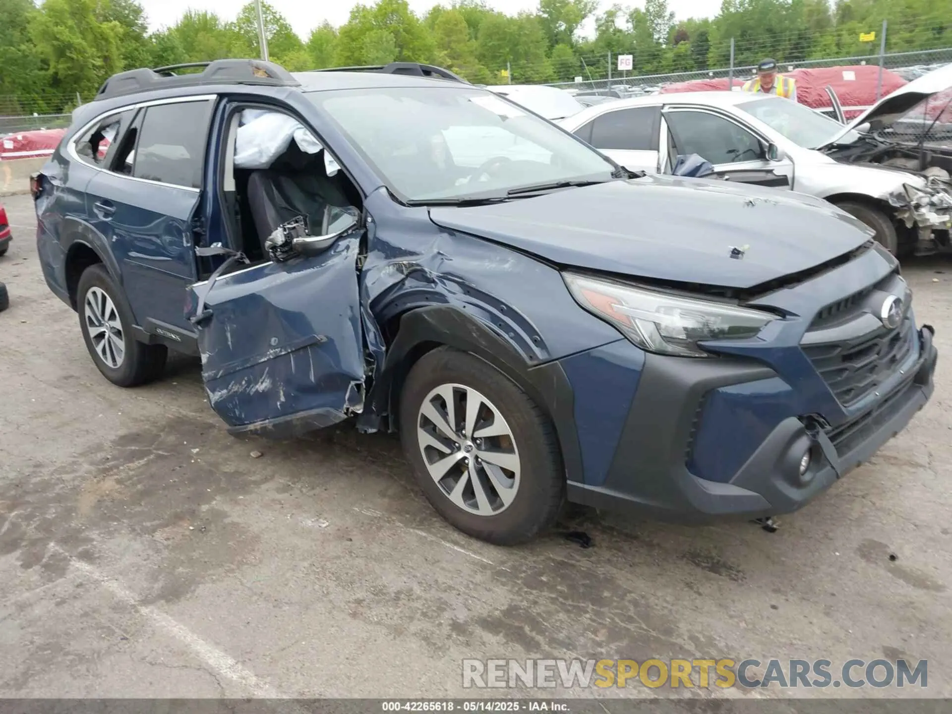 1 fotografías del automóvil dañado 4S4BTACC2P3191596 SUBARU OUTBACK 2023