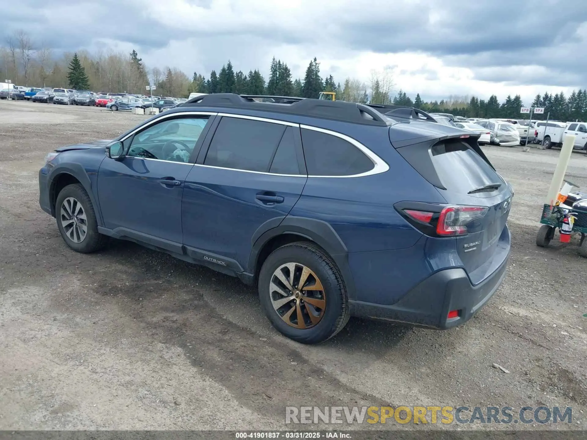 3 fotografías del automóvil dañado 4S4BTACC4P3164562 SUBARU OUTBACK 2023