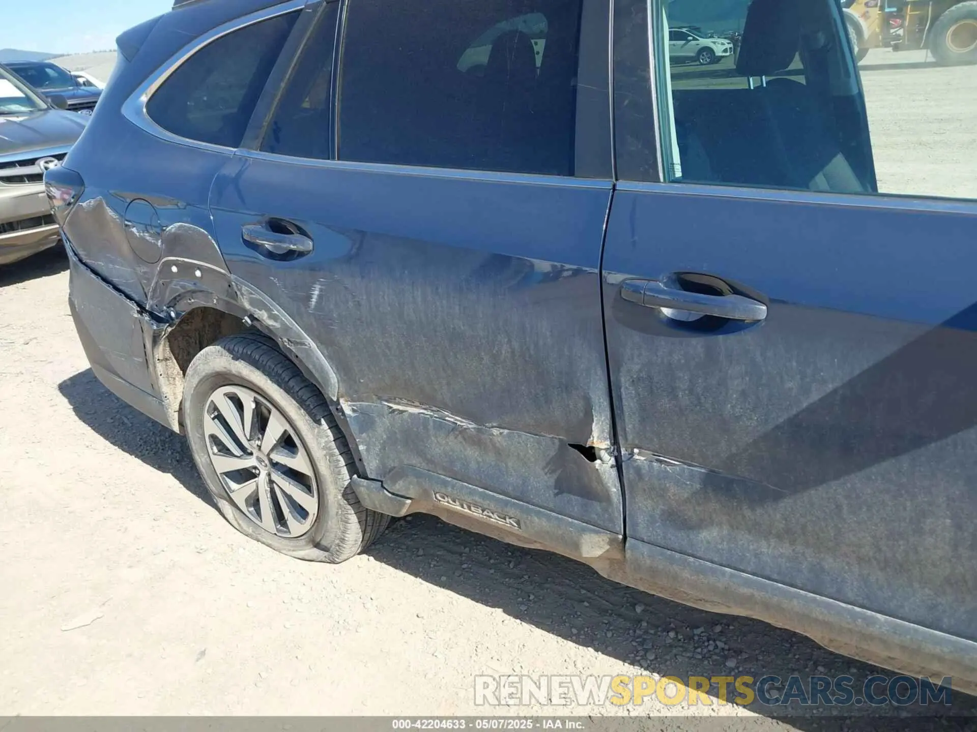 6 fotografías del automóvil dañado 4S4BTACC7P3111757 SUBARU OUTBACK 2023
