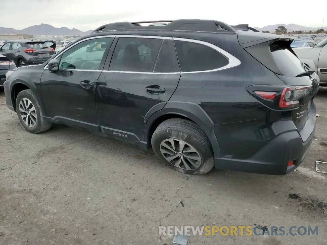 2 fotografías del automóvil dañado 4S4BTACC7P3152549 SUBARU OUTBACK 2023