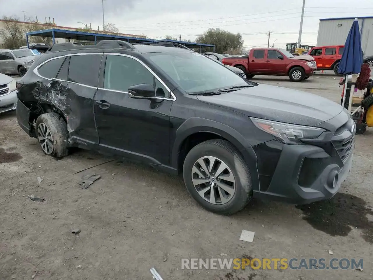 4 fotografías del automóvil dañado 4S4BTACC7P3152549 SUBARU OUTBACK 2023