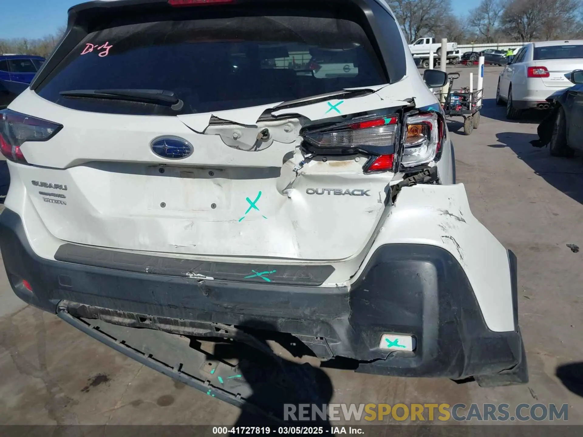 17 fotografías del automóvil dañado 4S4BTACC9P3169255 SUBARU OUTBACK 2023