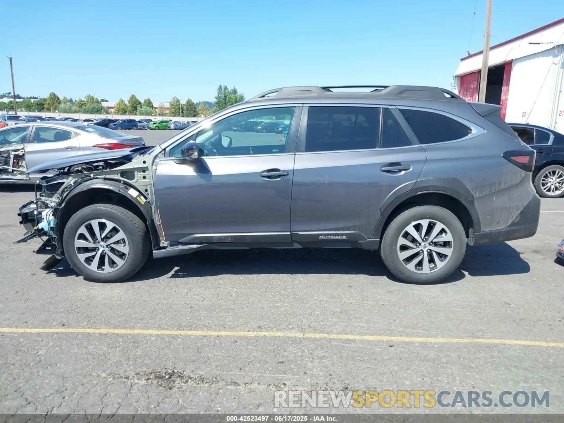 15 fotografías del automóvil dañado 4S4BTADC5P3211936 SUBARU OUTBACK 2023