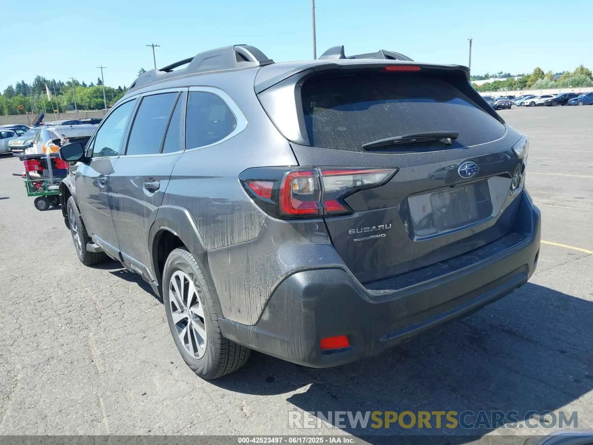 3 fotografías del automóvil dañado 4S4BTADC5P3211936 SUBARU OUTBACK 2023