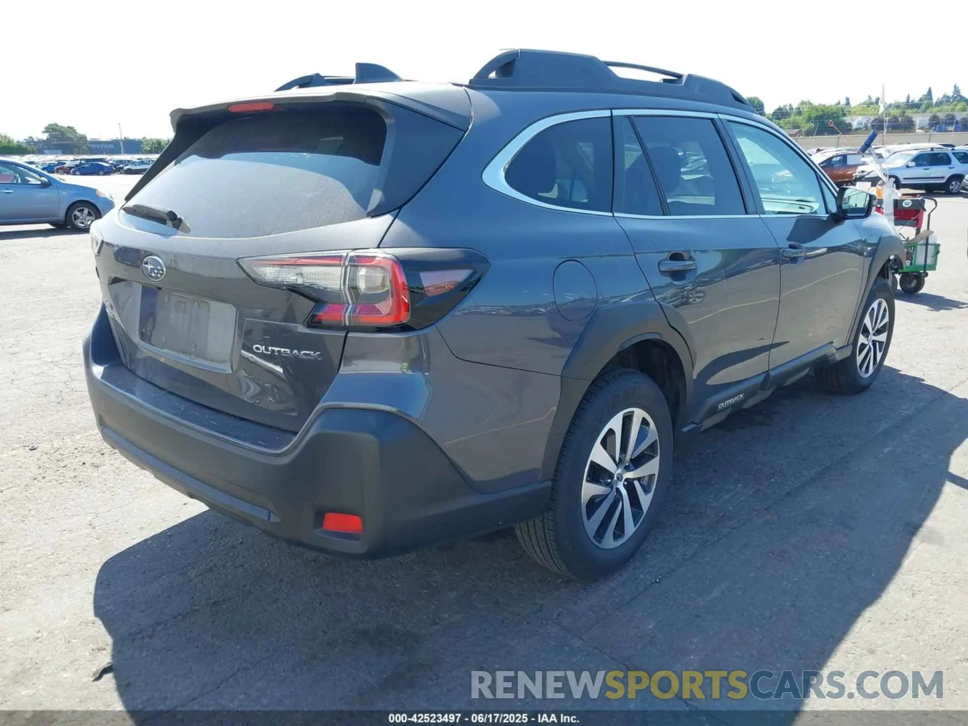 4 fotografías del automóvil dañado 4S4BTADC5P3211936 SUBARU OUTBACK 2023
