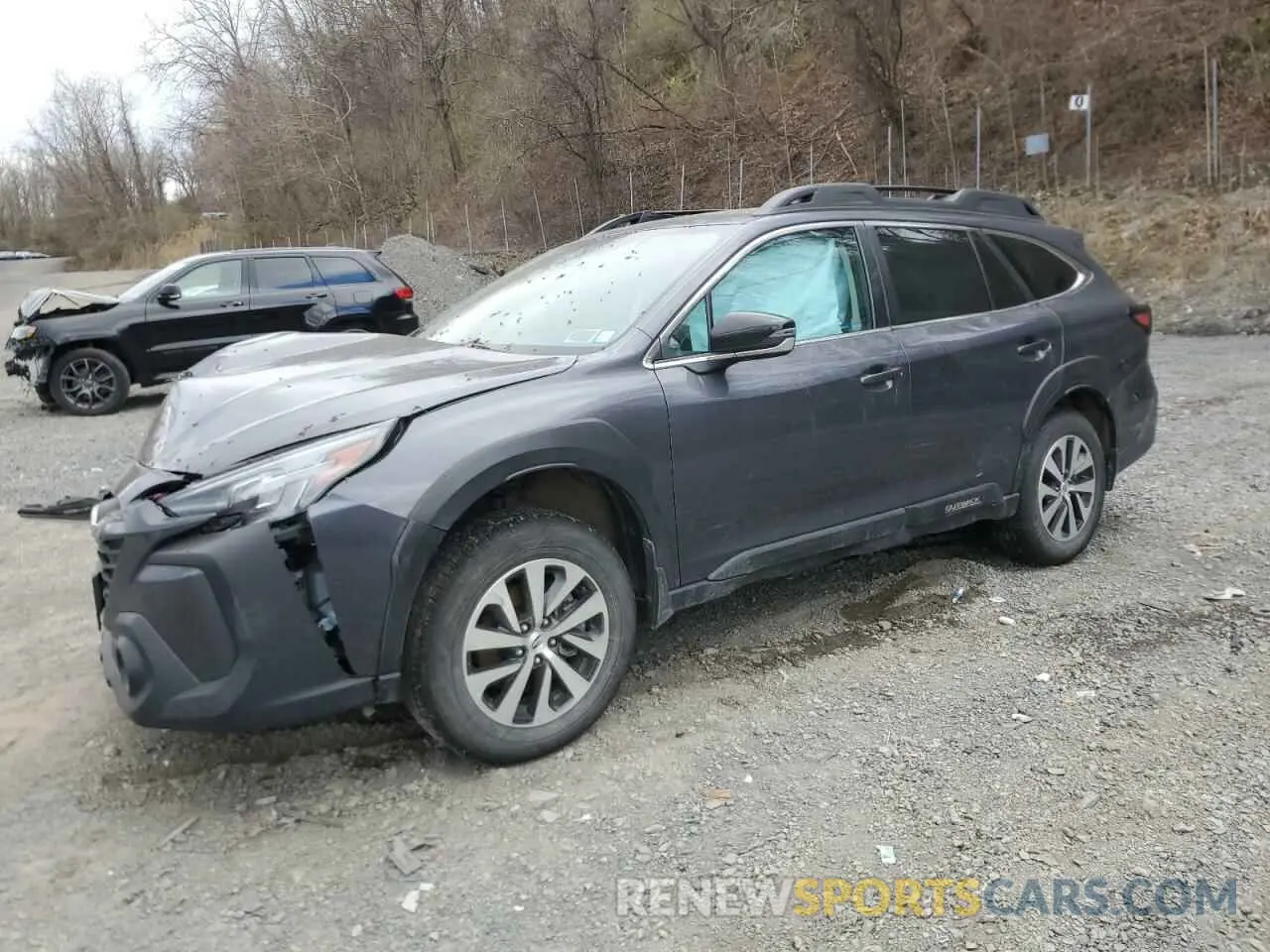 1 fotografías del automóvil dañado 4S4BTAFC0P3210836 SUBARU OUTBACK 2023