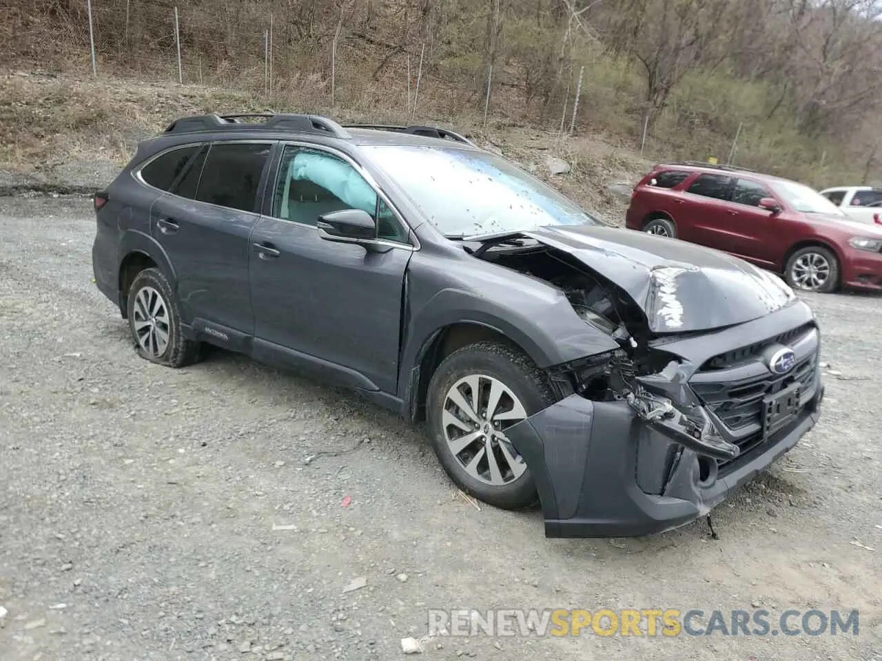 4 fotografías del automóvil dañado 4S4BTAFC0P3210836 SUBARU OUTBACK 2023