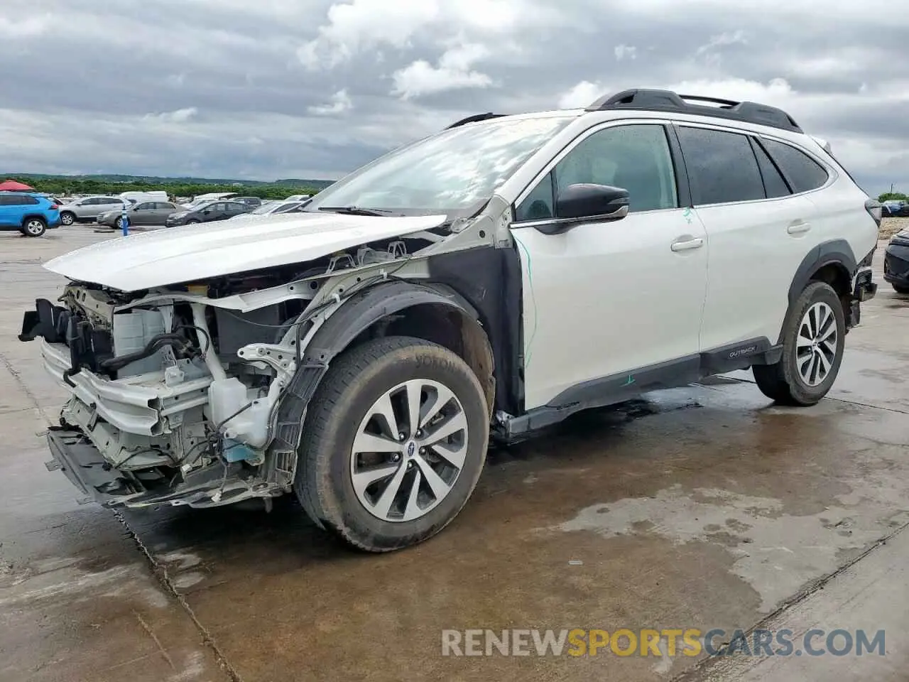 1 fotografías del automóvil dañado 4S4BTAFC1P3124953 SUBARU OUTBACK 2023