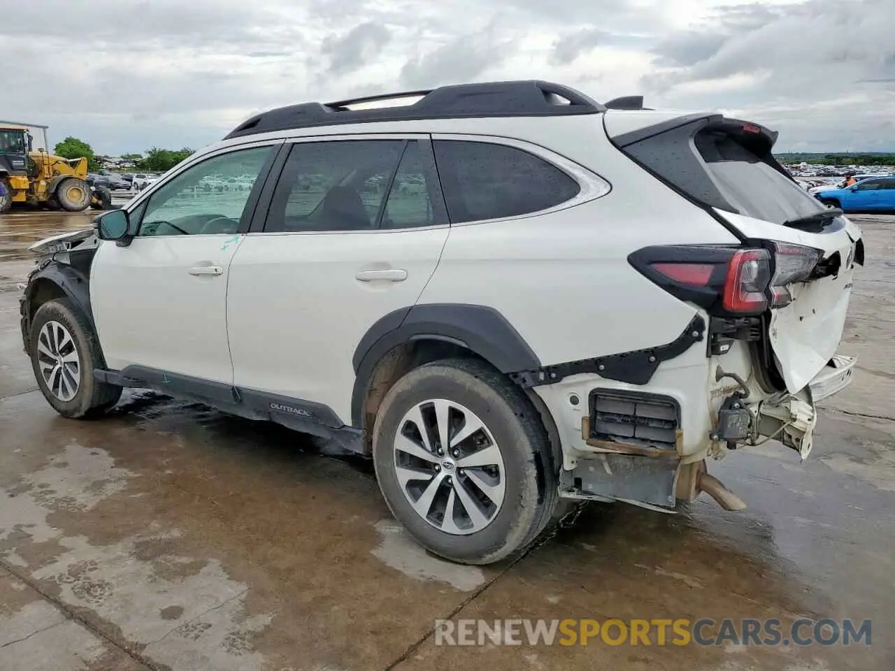 2 fotografías del automóvil dañado 4S4BTAFC1P3124953 SUBARU OUTBACK 2023