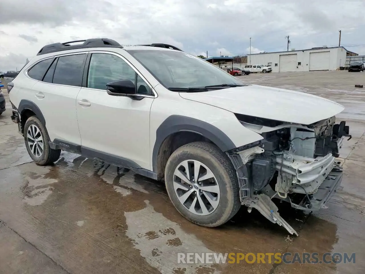 4 fotografías del automóvil dañado 4S4BTAFC1P3124953 SUBARU OUTBACK 2023