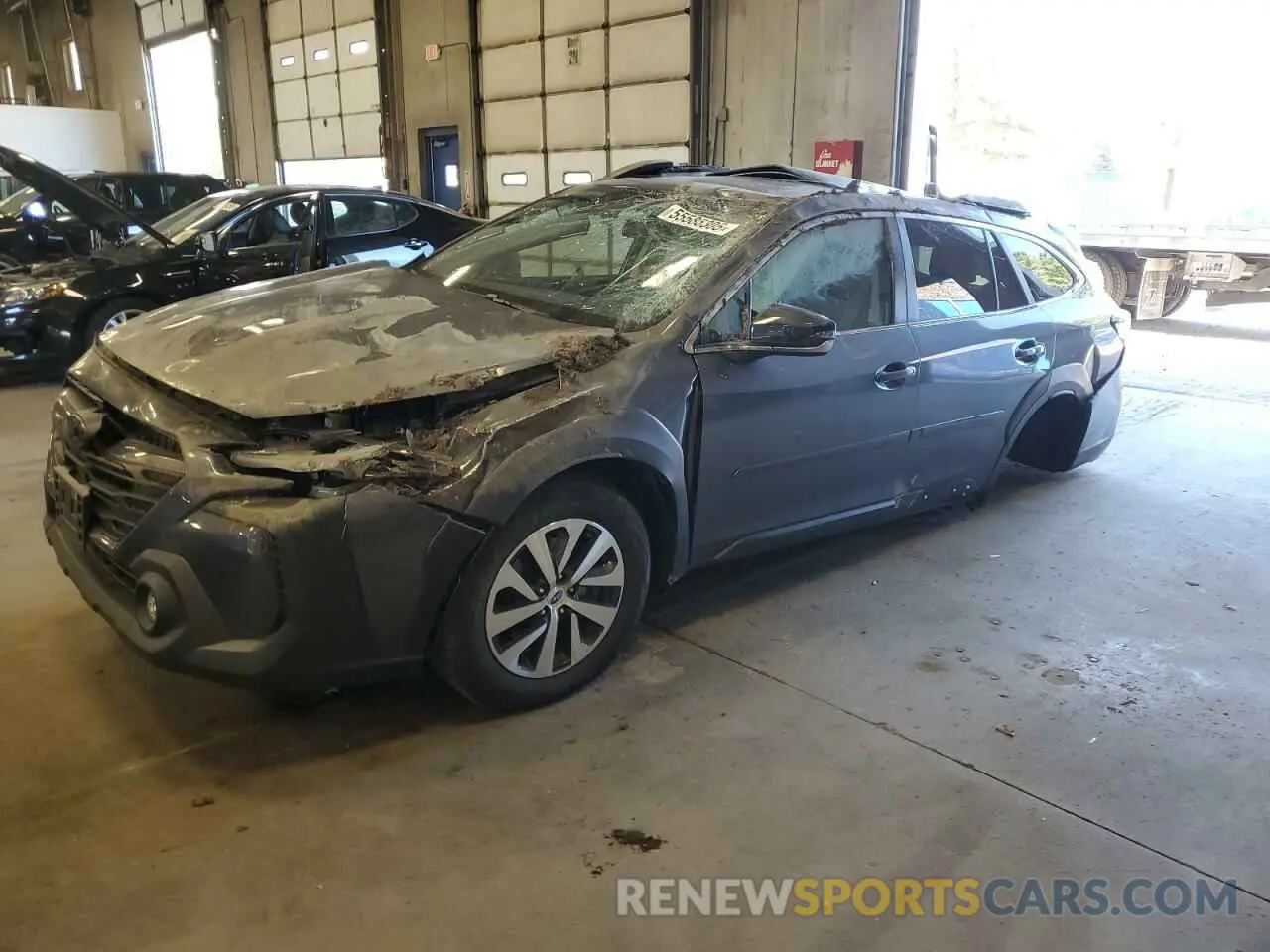 1 fotografías del automóvil dañado 4S4BTAFC3P3109466 SUBARU OUTBACK 2023