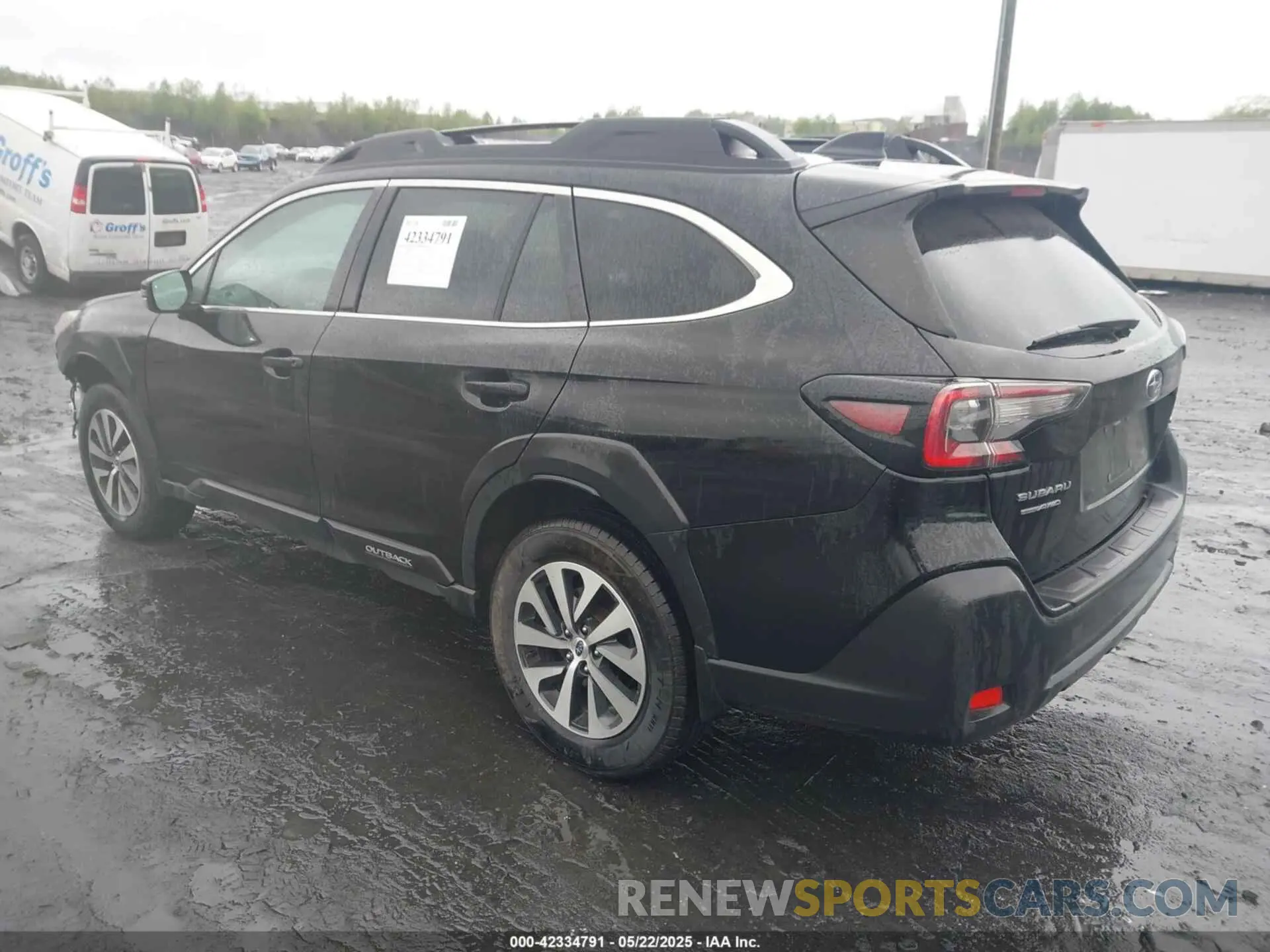 3 fotografías del automóvil dañado 4S4BTAFC3P3129569 SUBARU OUTBACK 2023