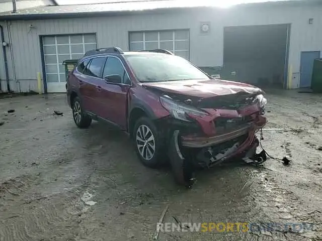 12 fotografías del automóvil dañado 4S4BTAFC3P3202634 SUBARU OUTBACK 2023