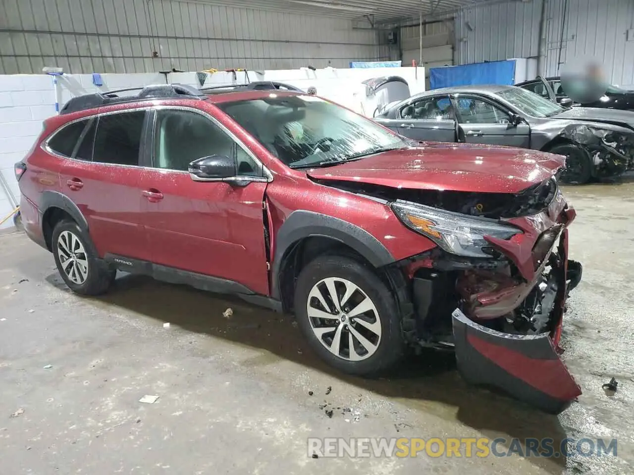 4 fotografías del automóvil dañado 4S4BTAFC3P3202634 SUBARU OUTBACK 2023
