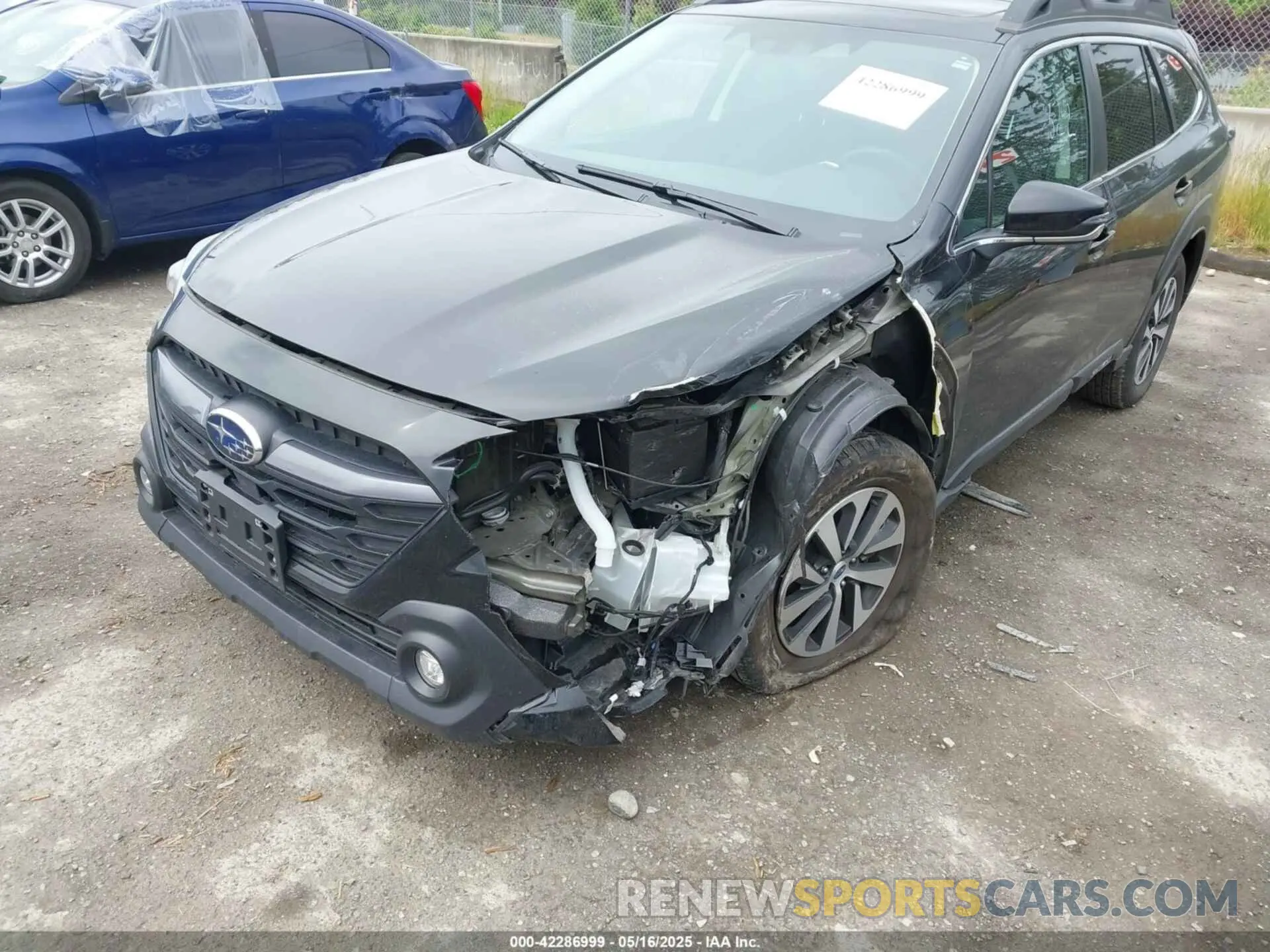 6 fotografías del automóvil dañado 4S4BTAFC7P3186695 SUBARU OUTBACK 2023