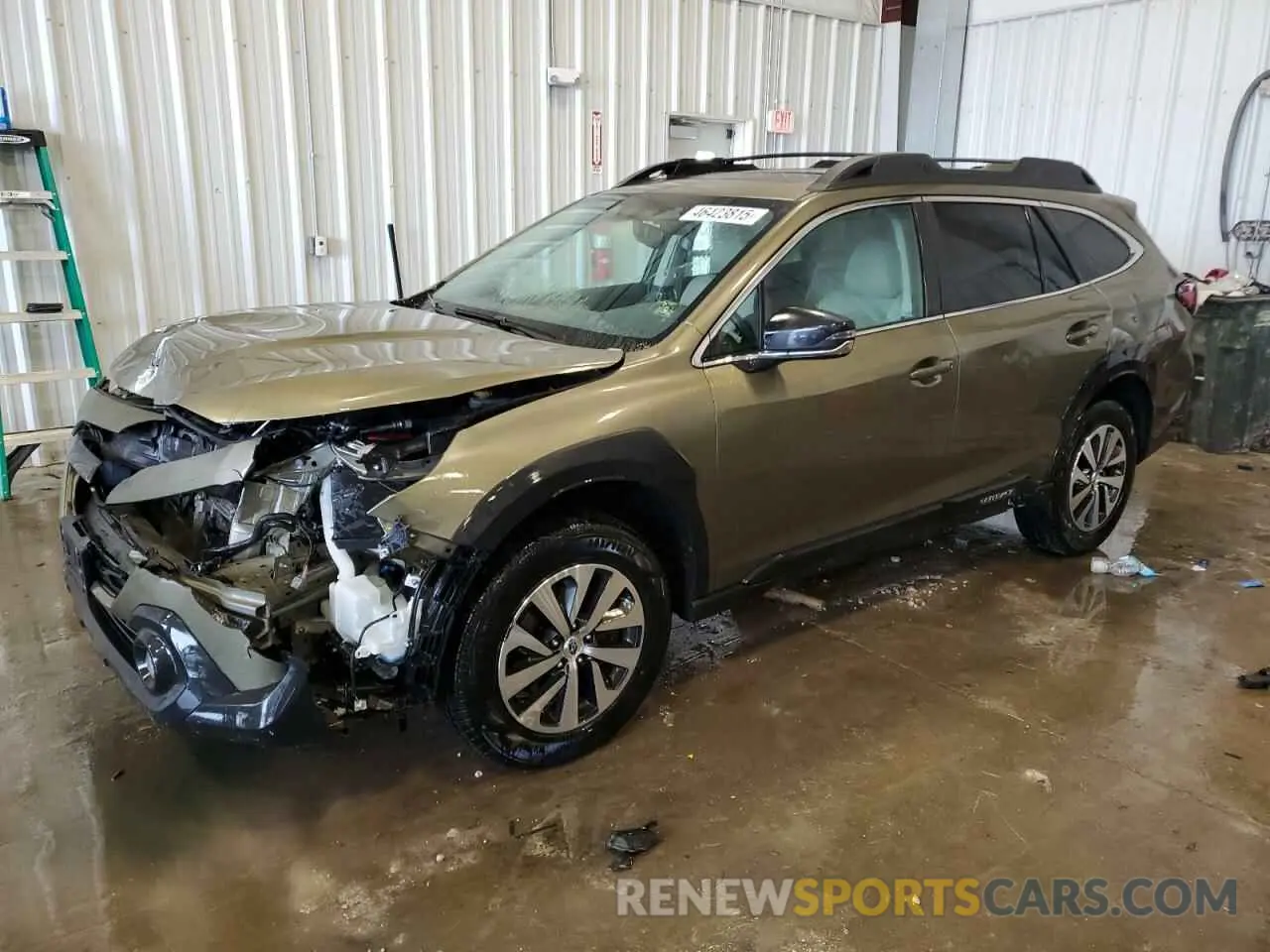 1 fotografías del automóvil dañado 4S4BTAFC7P3194103 SUBARU OUTBACK 2023