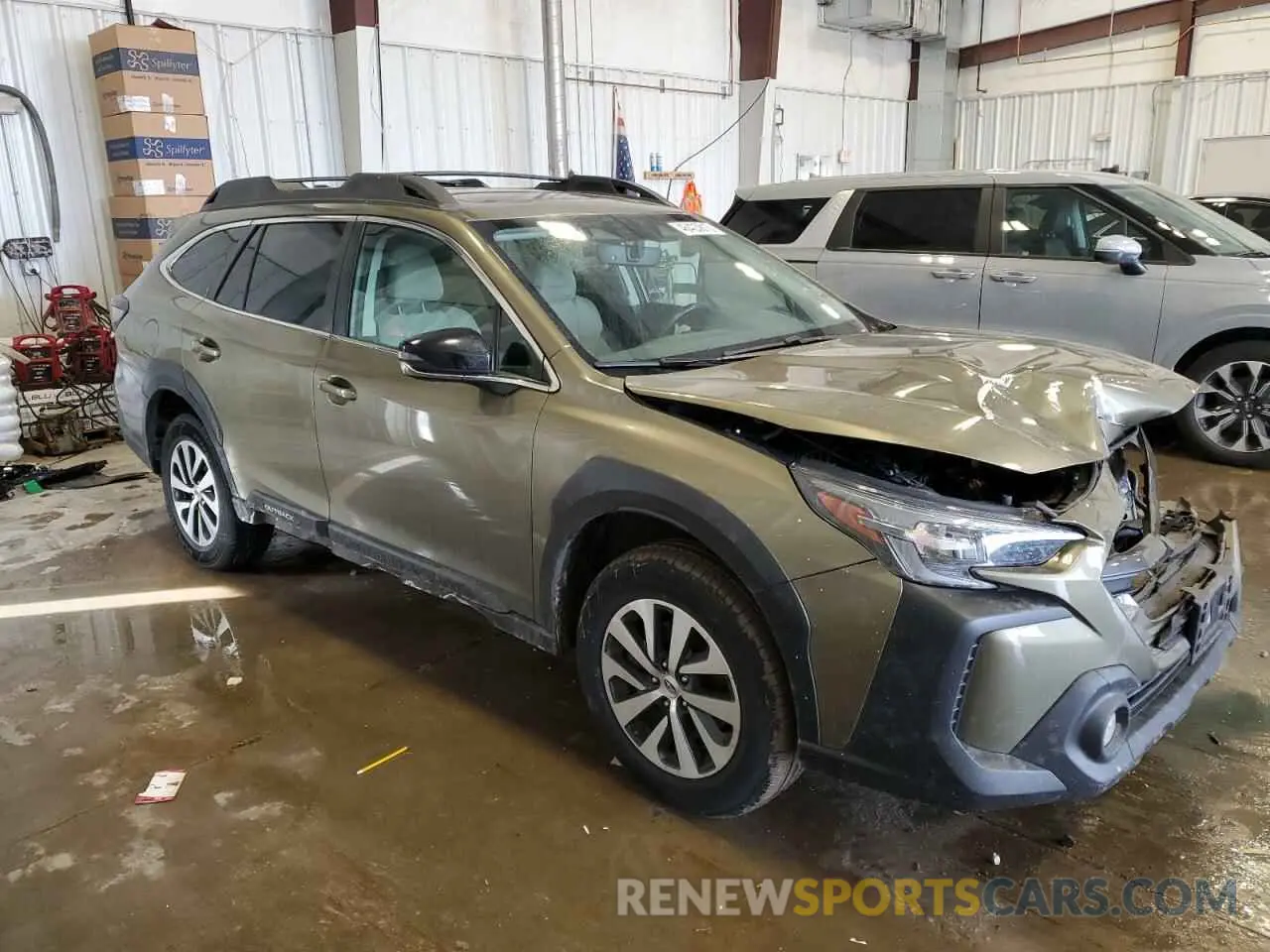4 fotografías del automóvil dañado 4S4BTAFC7P3194103 SUBARU OUTBACK 2023