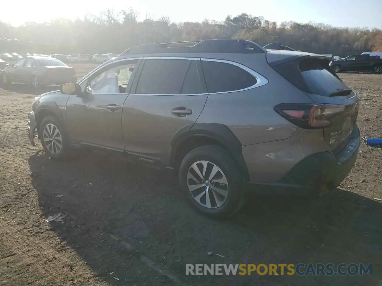 2 fotografías del automóvil dañado 4S4BTAFCXP3218703 SUBARU OUTBACK 2023
