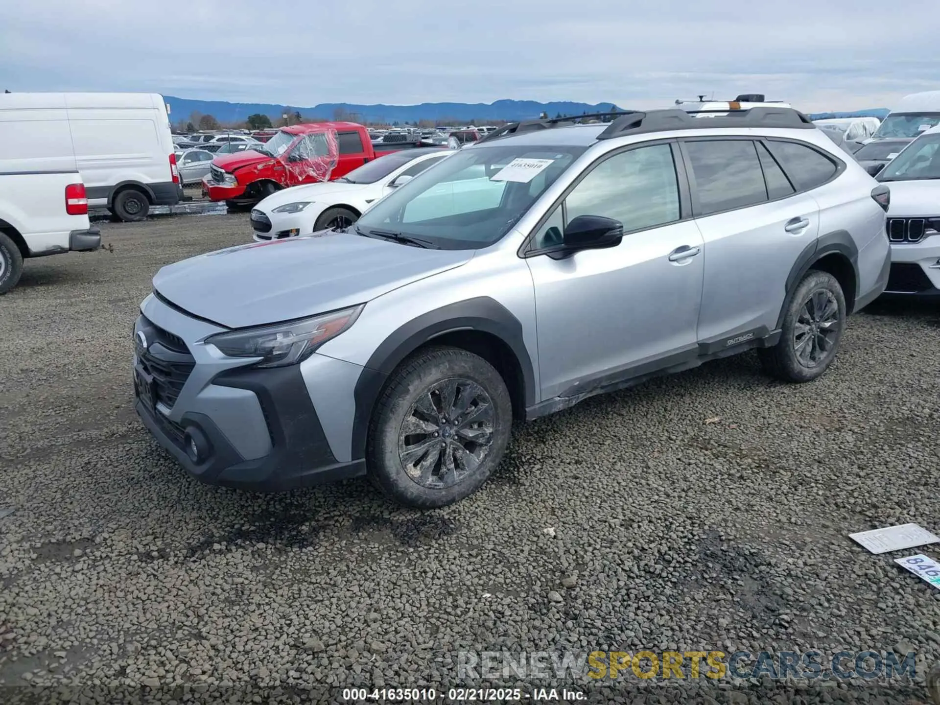 2 fotografías del automóvil dañado 4S4BTAJC3P3131071 SUBARU OUTBACK 2023